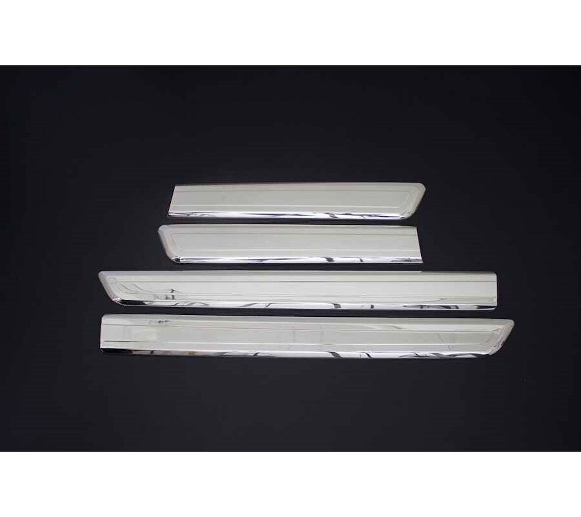 Yan Kapı Çıtası Krom 4 Parça Fiorino Mini Van MPV 2007-2015 Arası Modeller İçin