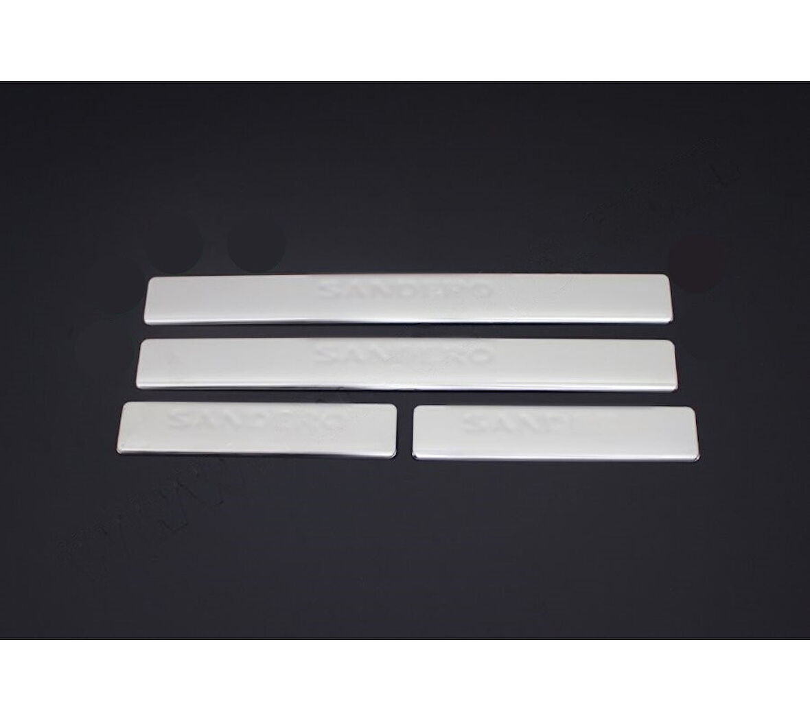 Kapı Eşiği Krom 4 Parça Sandero-1 HB 5D 2008-2012 Arası Modeller İçin