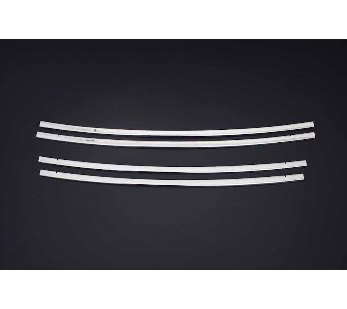 Ön Tampon Çıtası Krom 4 Parça Fiorino Mini Van MPV 2007 Ve Sonrası Modeller İçin