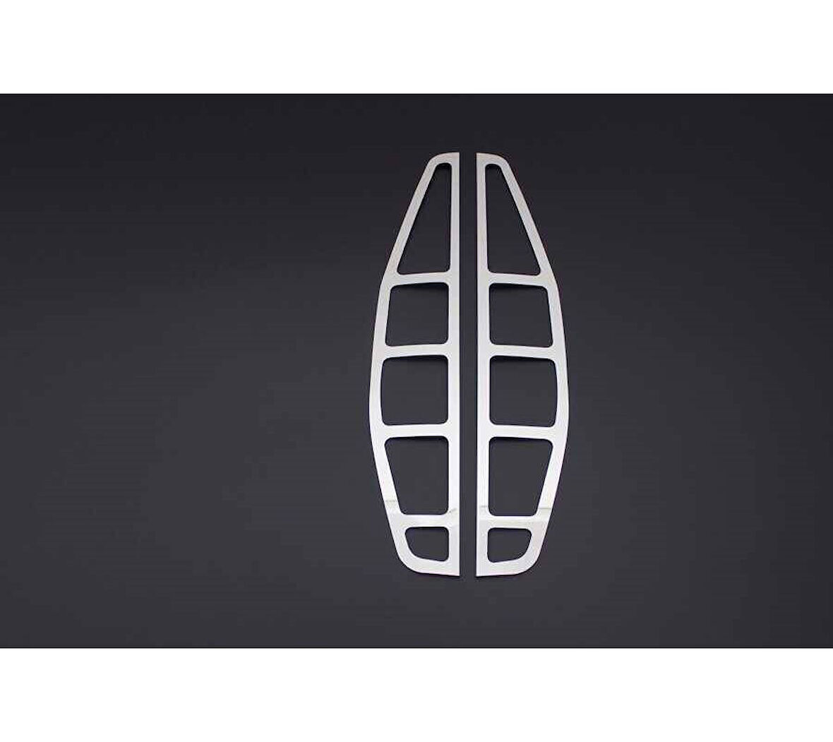 Stop Çerçevesi Krom 2 Parça Doblo-1 Panel Van LAV 2000-2006 Arası Modeller İçin