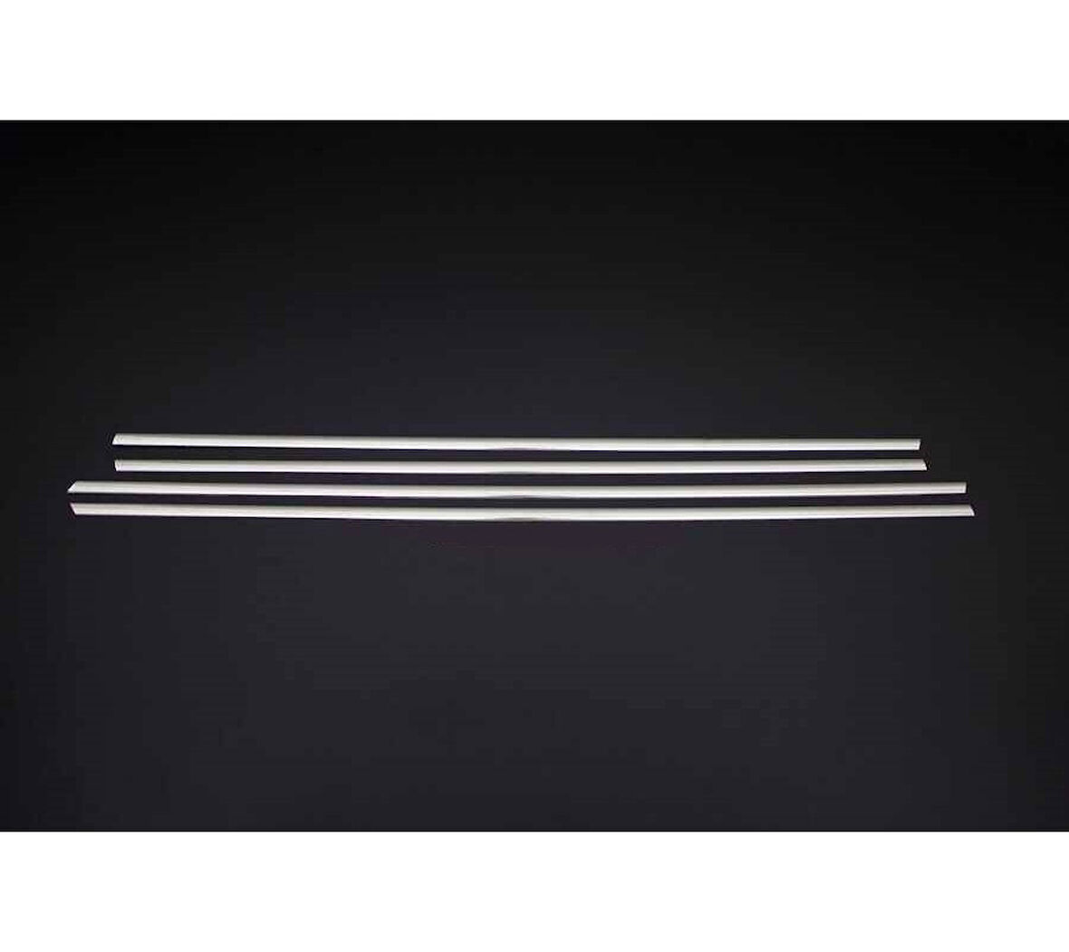 Cam Çıtaları Krom 4 Parça Jetta-6 SD 2011 Ve Sonrası Modeller İçin