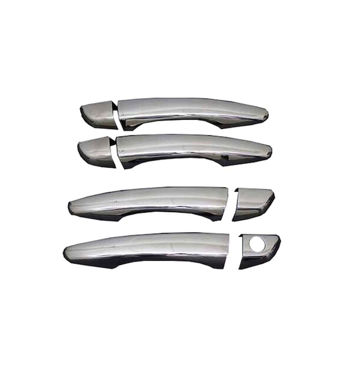 Kapı Kolu Krom 4 Kapı Berlingo-3 Mini Van 2019 Ve Sonrası Modeller İçin