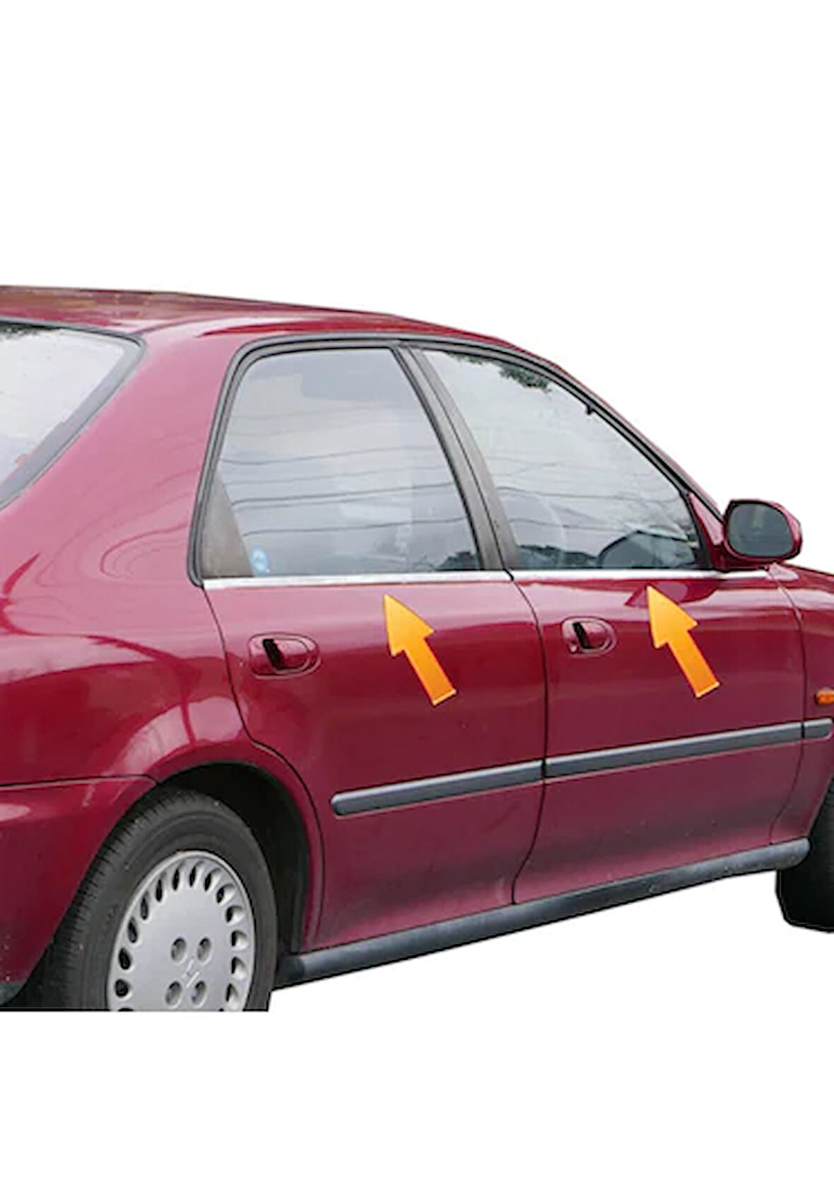 Cam Çıtaları Krom 4 Parça Civic SD 1992-1996 Arası Modeller İçin