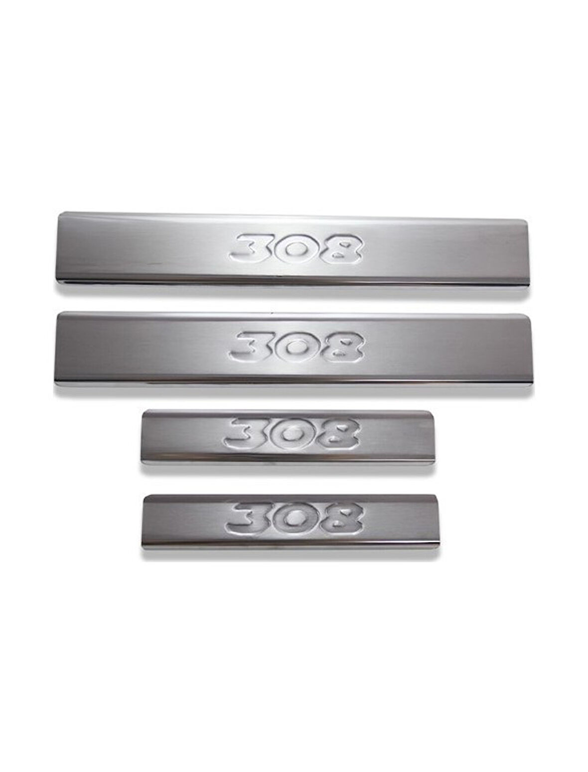 Kapı Eşiği Krom 4 Parça 308-1 HB 2007-2013 Arası Modeller İçin