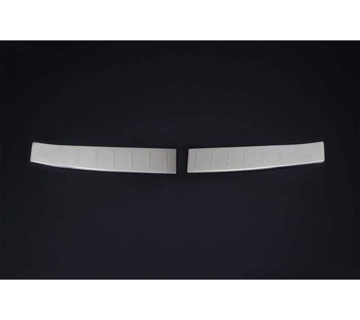 Arka Tampon Eşiği Krom 2 Parça Clio-4 HB 5D 2012 Ve Sonrası Modeller İçin