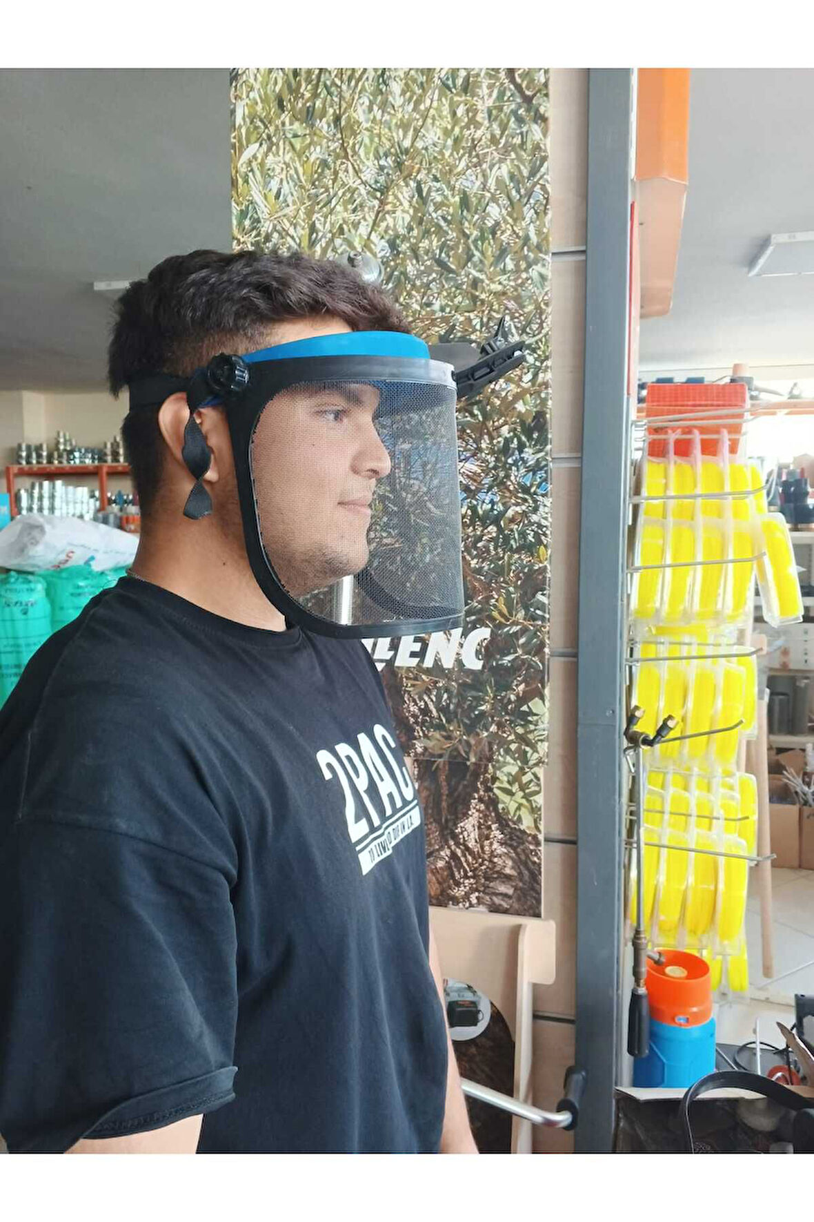 YÜZ KORUYUCU SİPERLİK MASKE