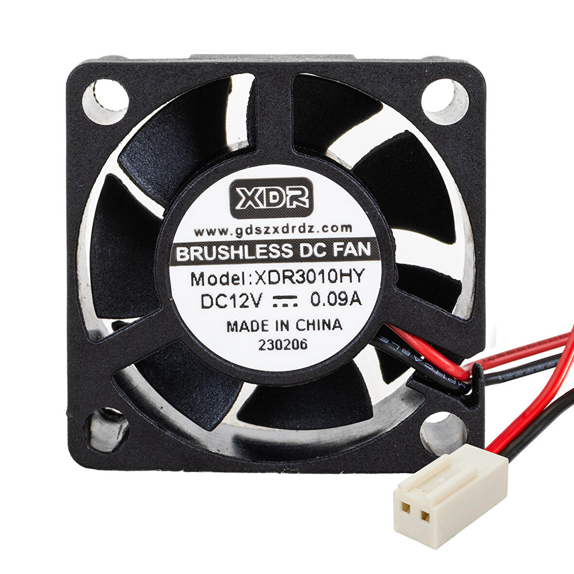 3X3X10 MM 12 VOLT DC FAN (4324)