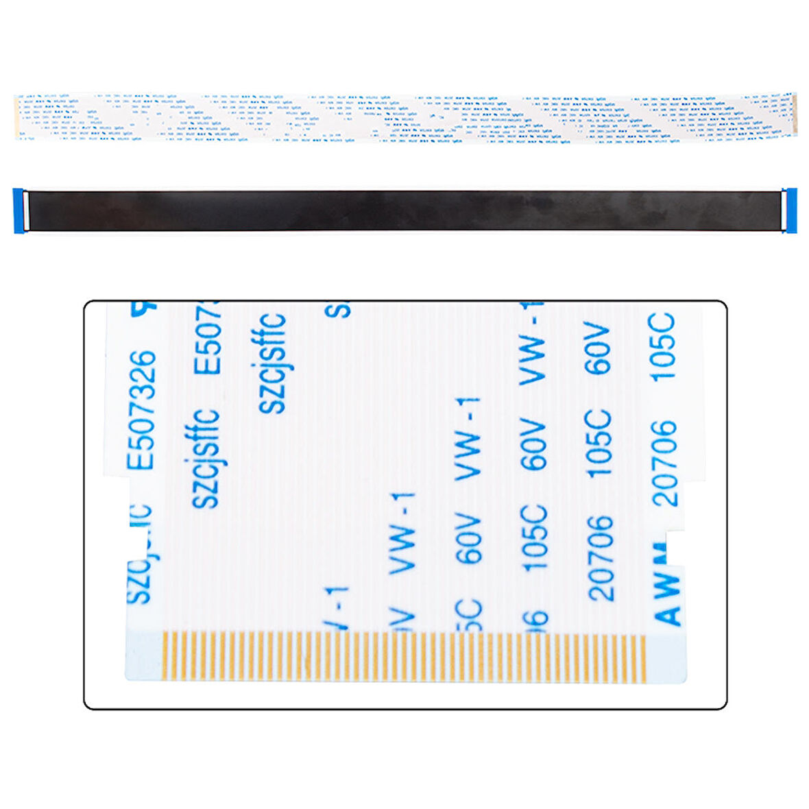 LVDS 51 PİNLİ AWM 20706 LG YENİ MODEL FLEXİ KABLO 3,6X50CM (4324)