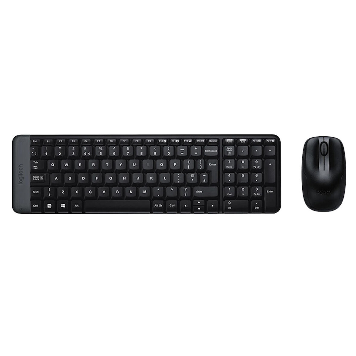 LOGITECH MK220 Q TR SIYAH KABLOSUZ KLAVYE+MOUSE SET (4324)