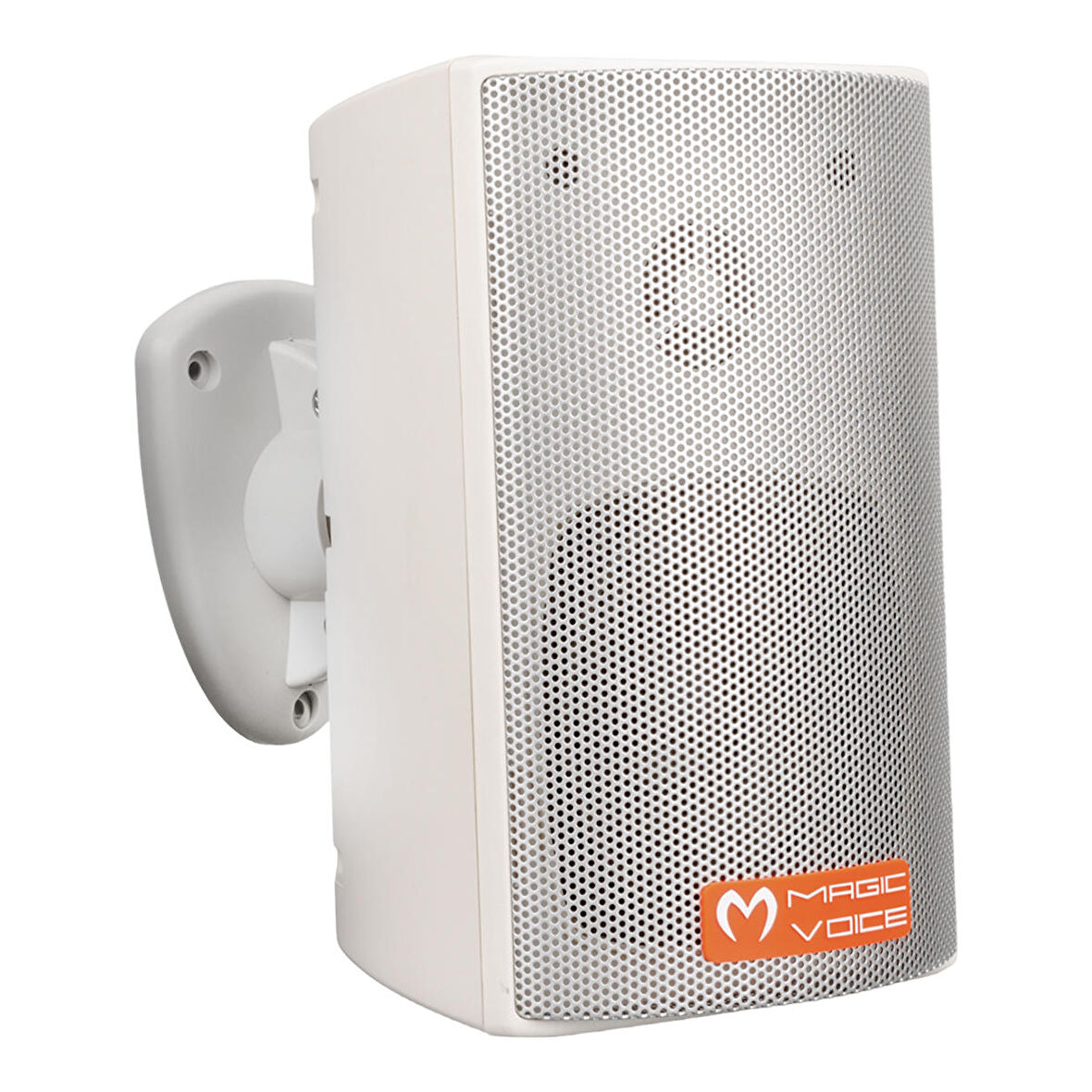 MAGICVOICE MV-16 7.5 CM 30 WATT 2Lİ TAKIM BEYAZ TRAFOSUZ SÜTUN HOPARLÖR (4324)