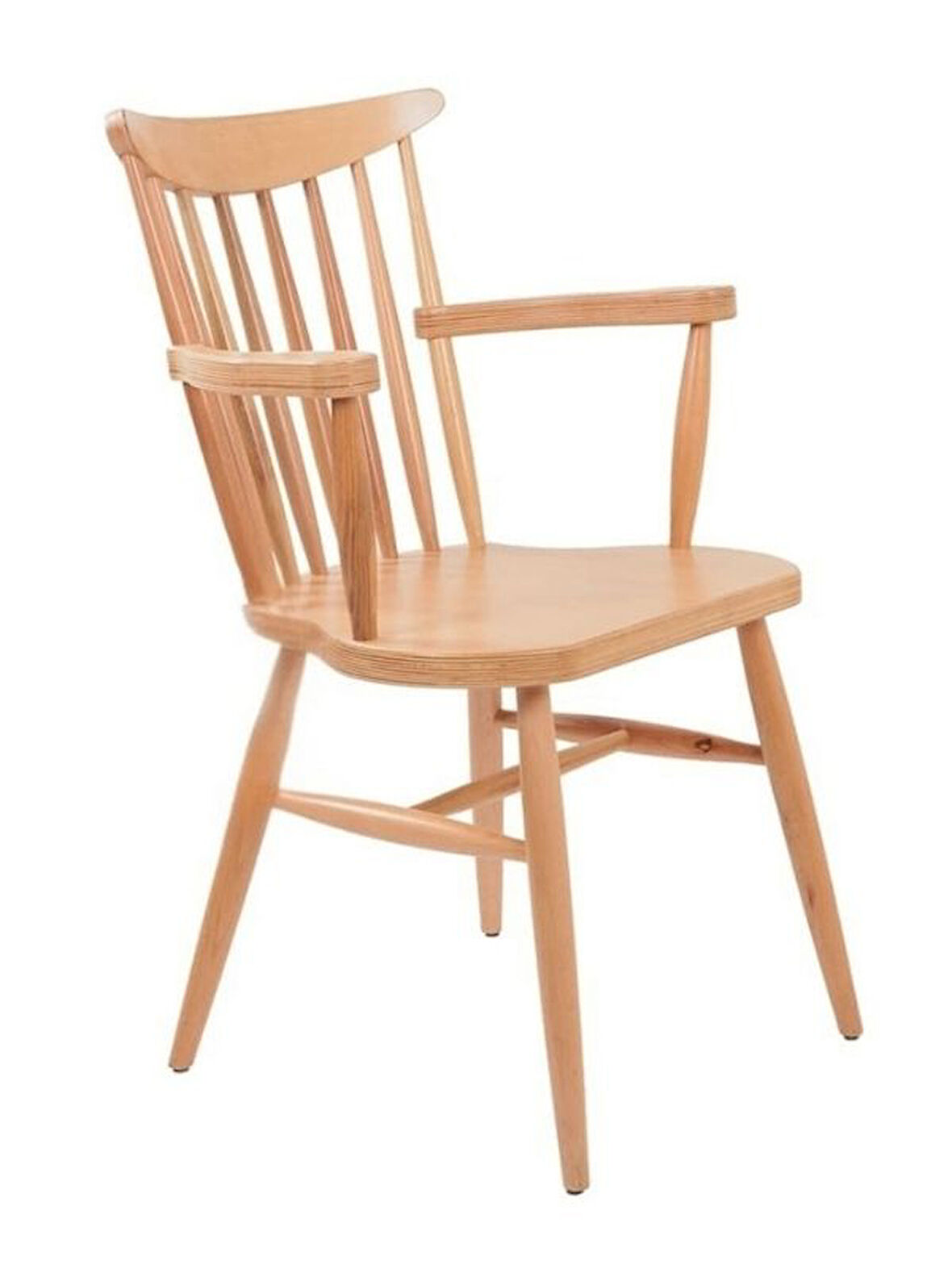 Hudson Amerikan Retro Ahşap Sandalye