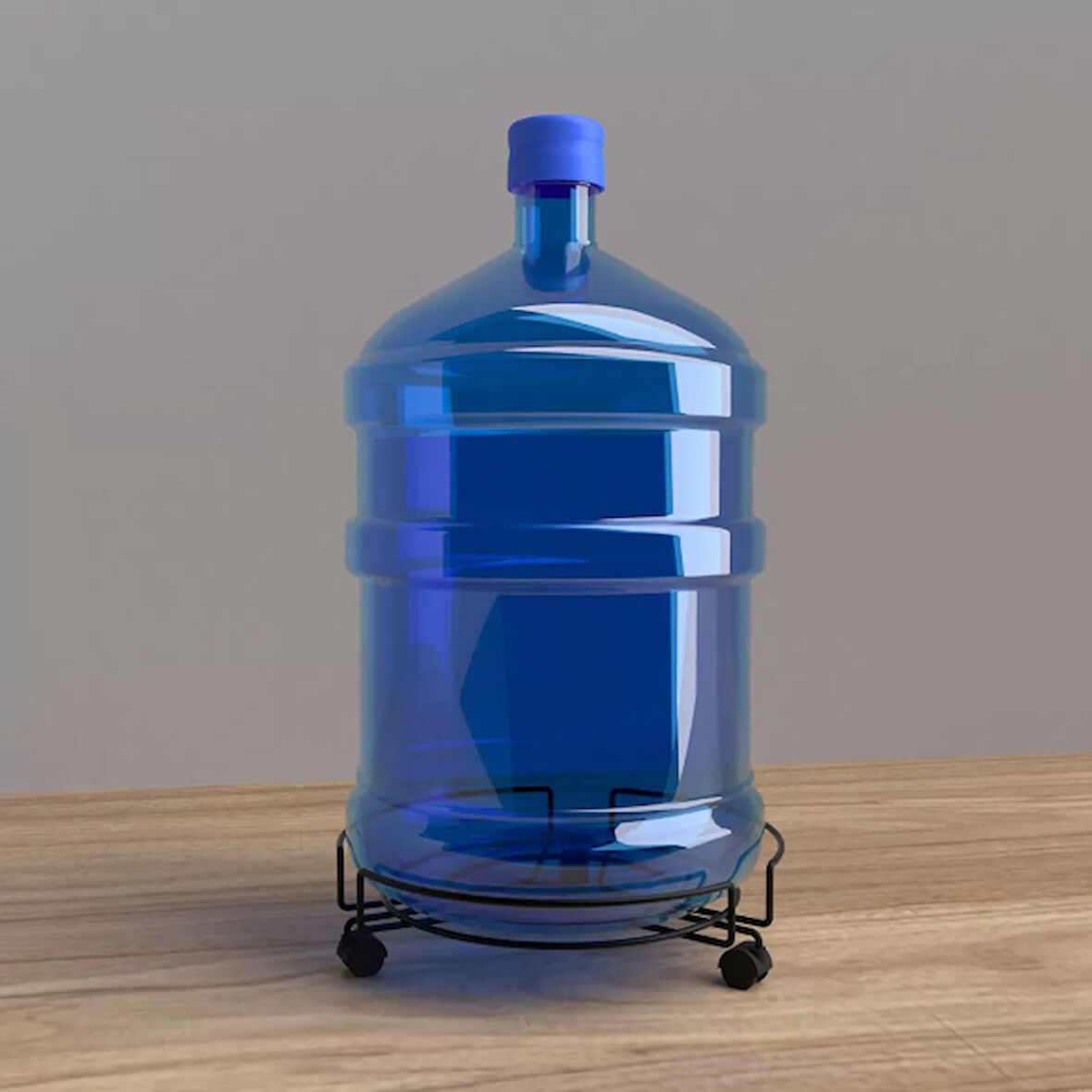 Tekerlekli Damacana Ve Tüp Taşıma Altlığı