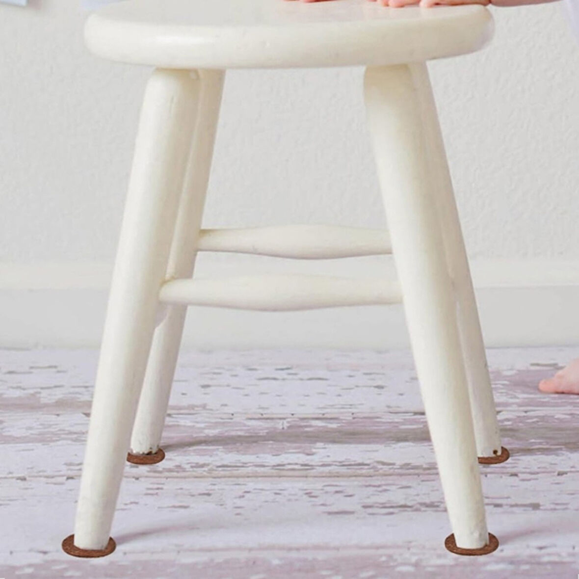 Yuvarlak Mobilya Koruyucu Keçe 24'lü Paket