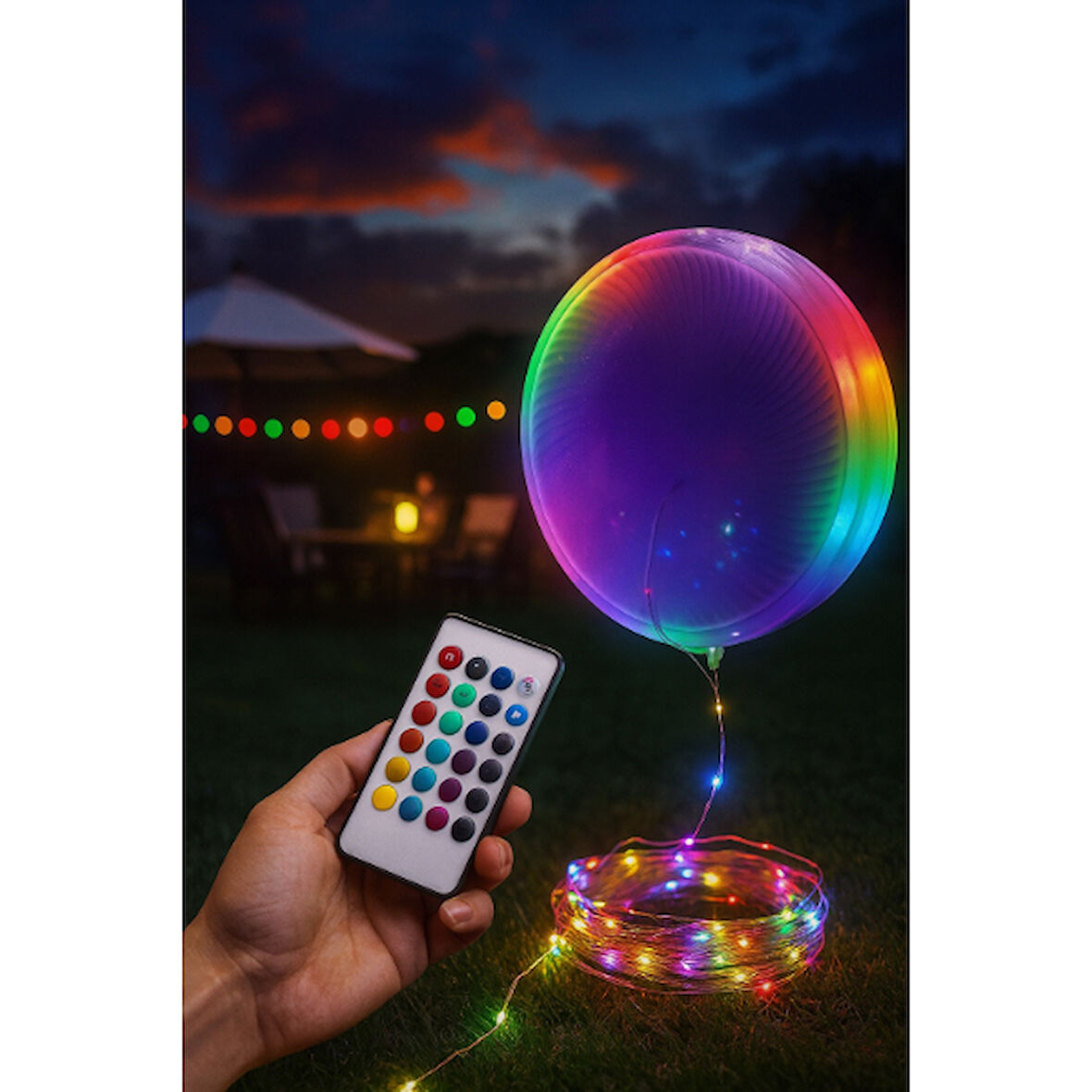 Güneş Enerjili Makara LED Kamp Lambası