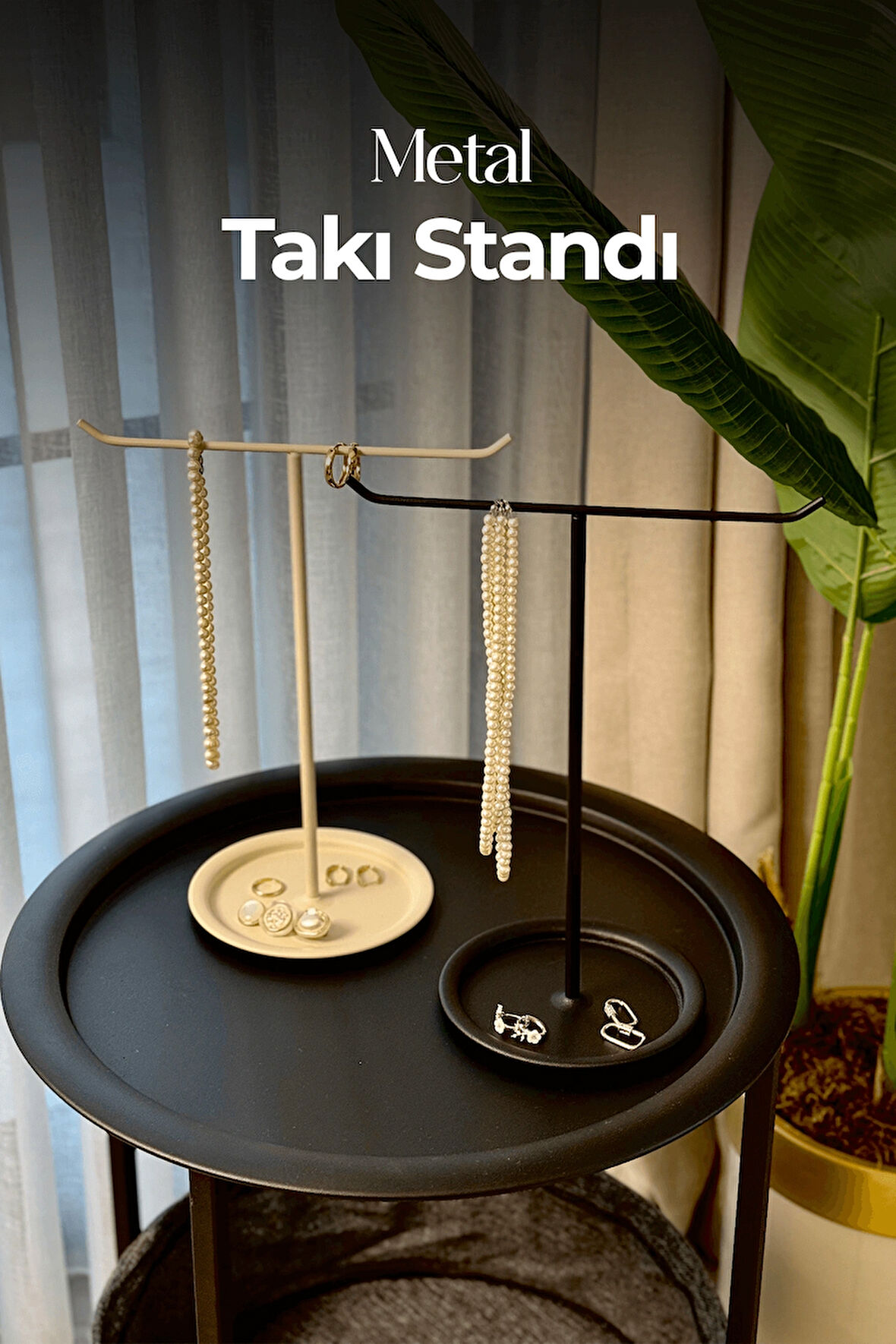 Takı Standı Takılık Küpelik Bileklik Kolye Seti Takı Dolabı ve Aksesuar Düzenleyici