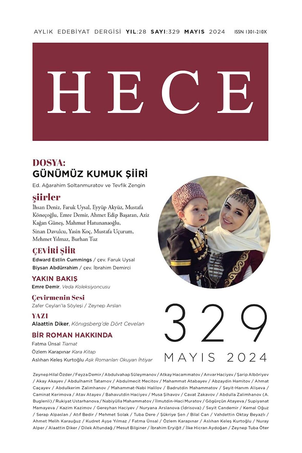 Hece 329.Sayı Mayıs 2024