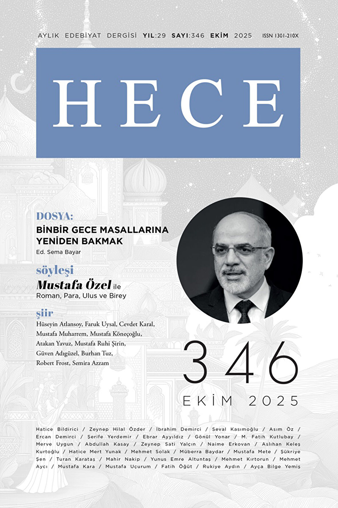 Hece Dergi 346.Sayı Ekim 2025