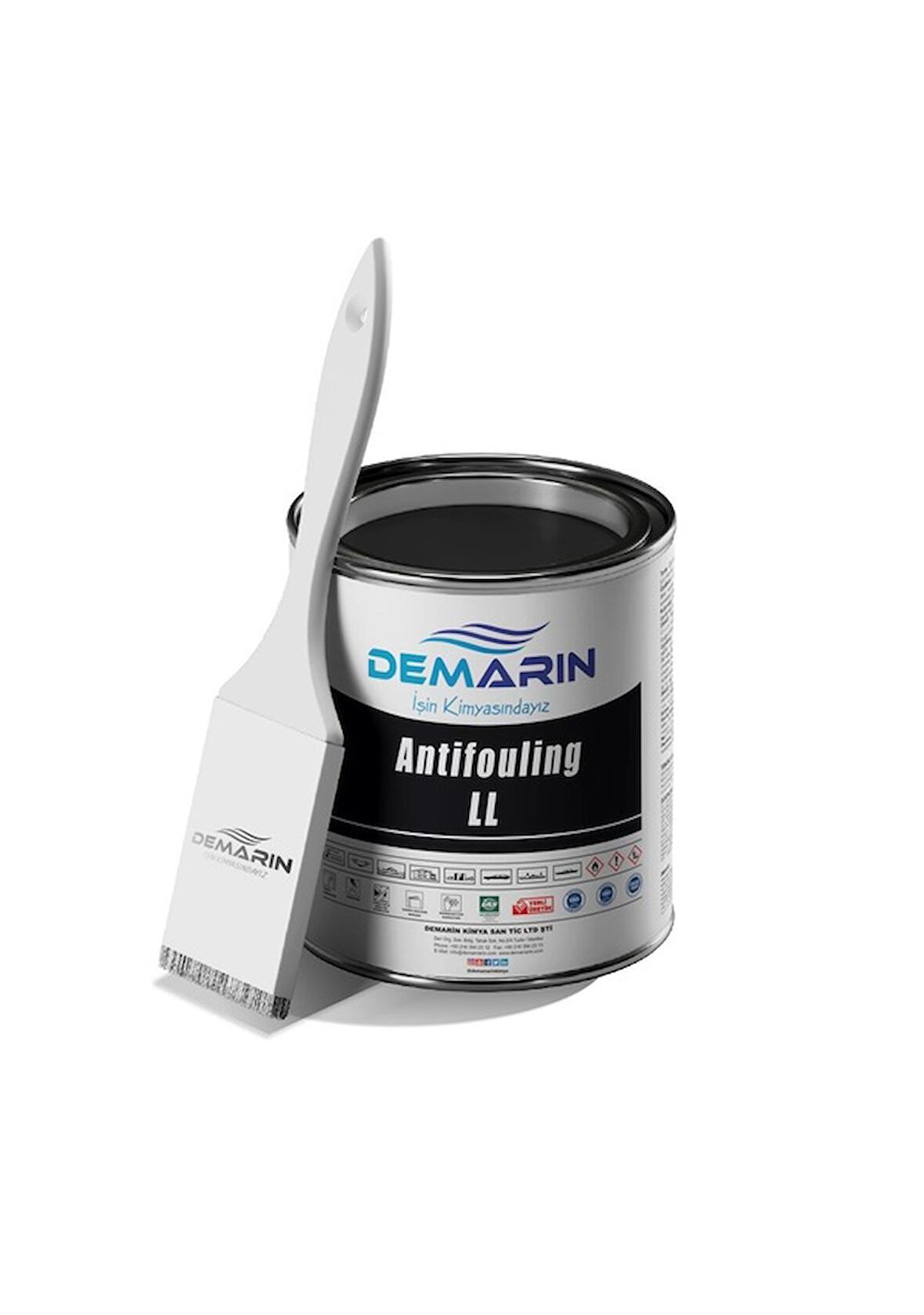 Demarin Antifouling LL (Sezonluk Zehirli Boya) Siyah - 1 KG