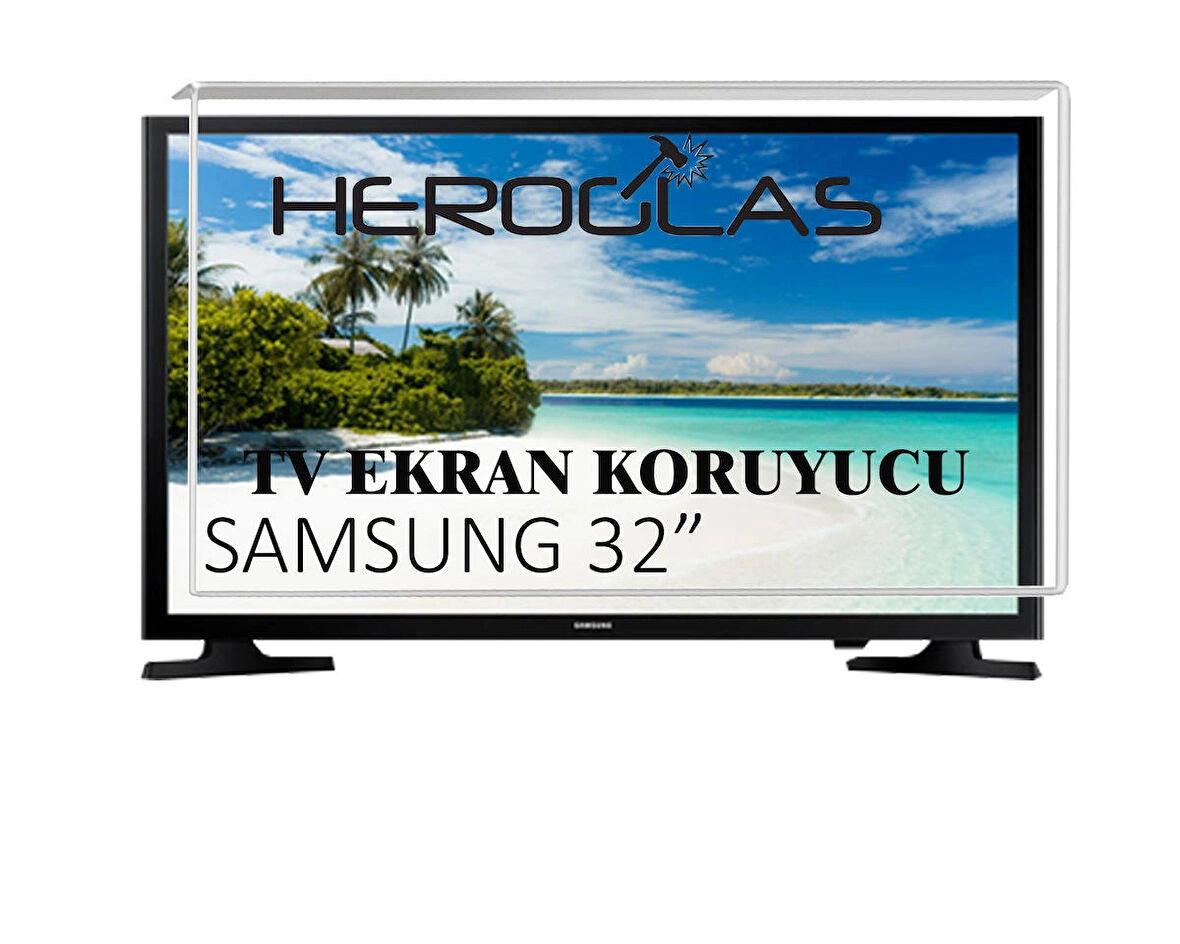 Heroglas Samsung T5300 32"inç 82 Ekran Tv Ekran Koruyucu