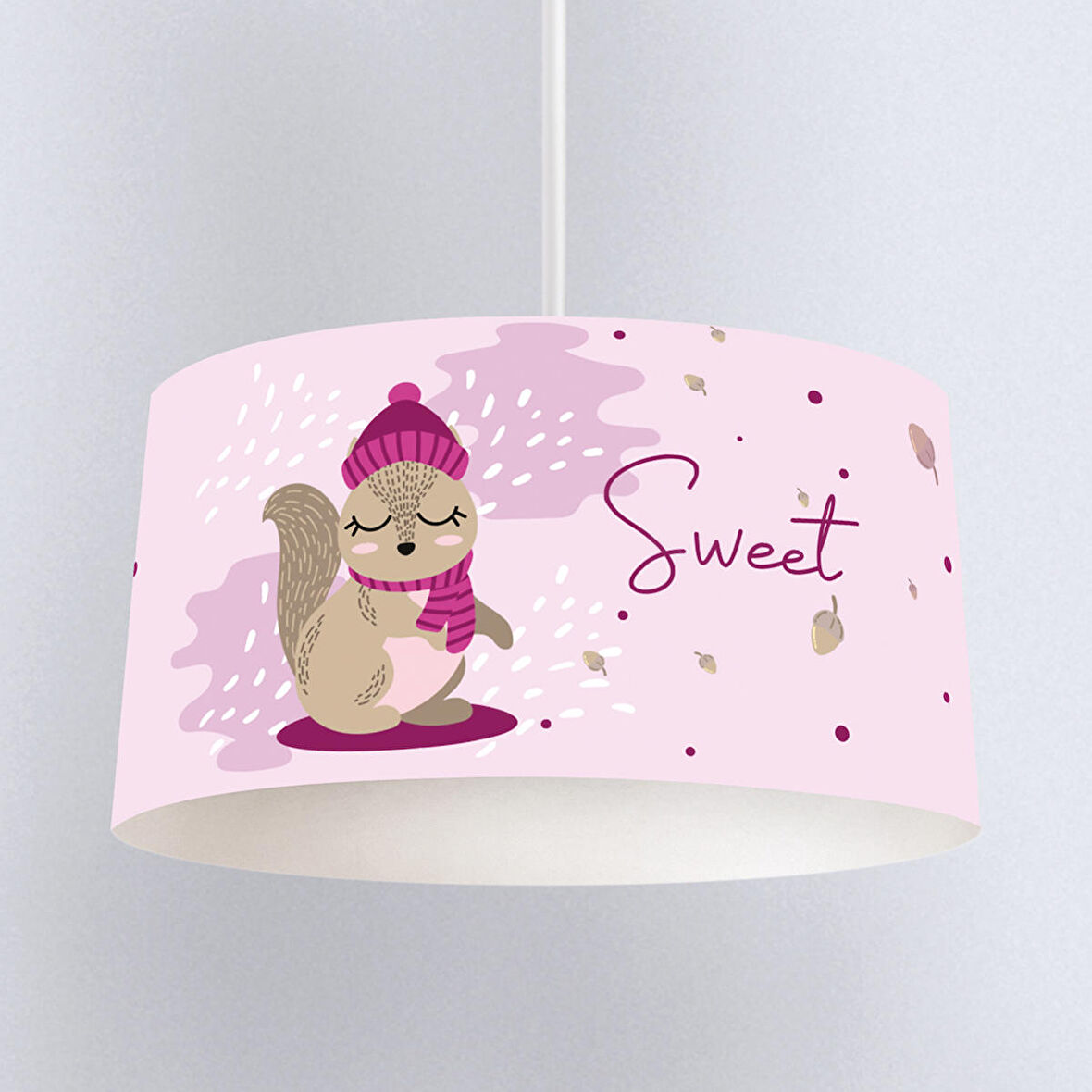 Pembe Bebek, Çocuk Odası Sarkıt Avize Model 0141