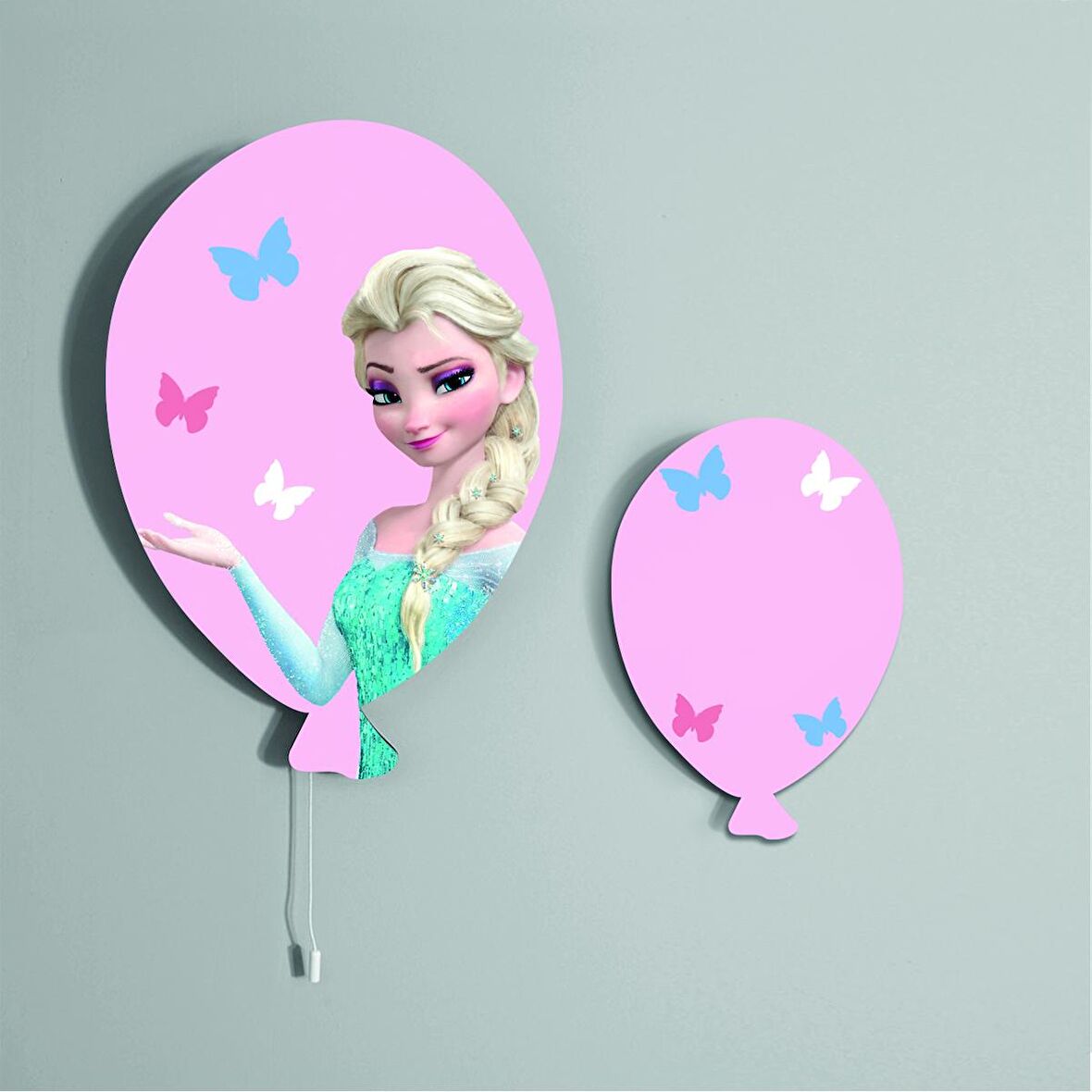 Bebek Çocuk Yatak Odası İkili Balon Dekoratif Duvar Dekorasyon Ürünleri Model 0300