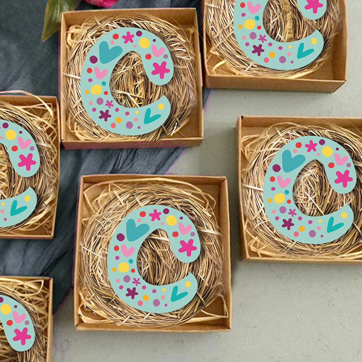 HET Concept 20 Adet Kişiye Özel Hediye Magnet Doğum Günü, Sünnet ve Parti Magneti