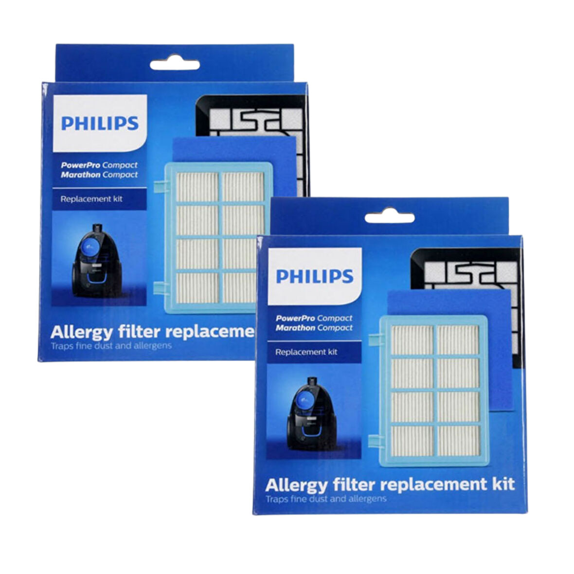 Magic Bags | PHILIPS uyumlu (2xAdet) Filtre FC9330-FC9131-FC 9932-FC9134-FC8010 - Uyumlu Ön Filtre
