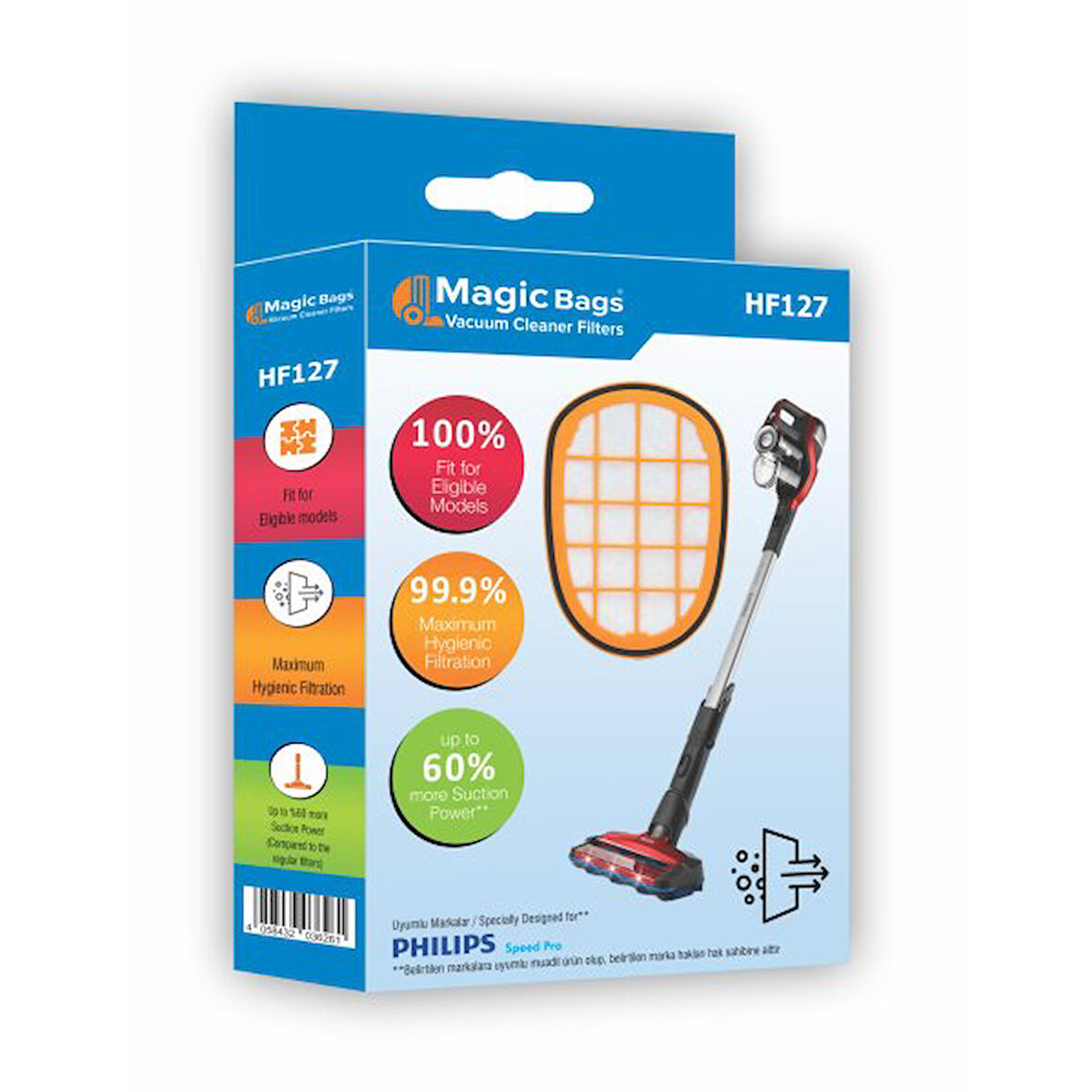 Magic Bags | PHILIPS Uyumlu SpeedPro Max Filtre-FC6822-FC6812-XC8043-XC8047-XC8147-XC8049-XC8349