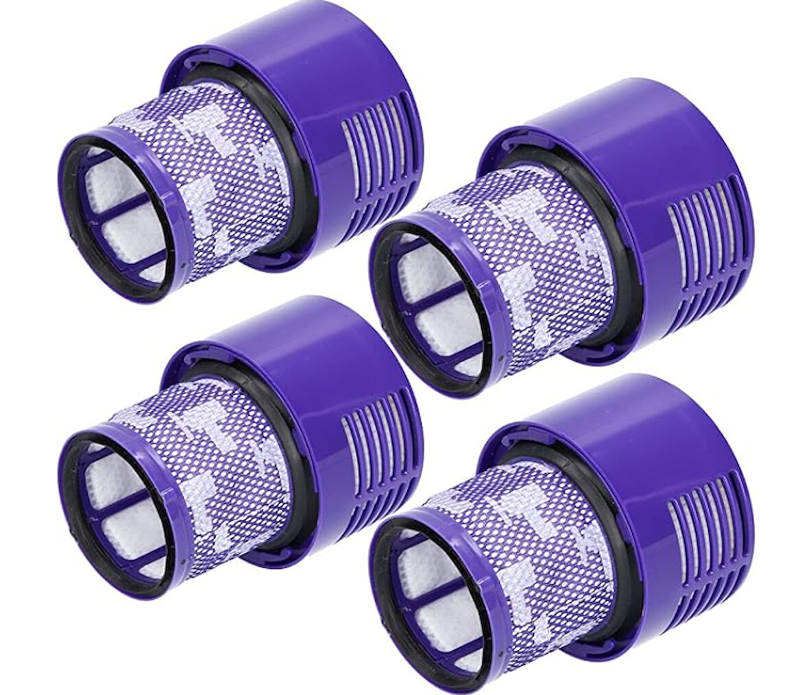 4 x HEPA Filtre, Dyson V10 SV12  Cyclone, Absolute Extra, Animal, Total Clean, Modellere Uyumludur