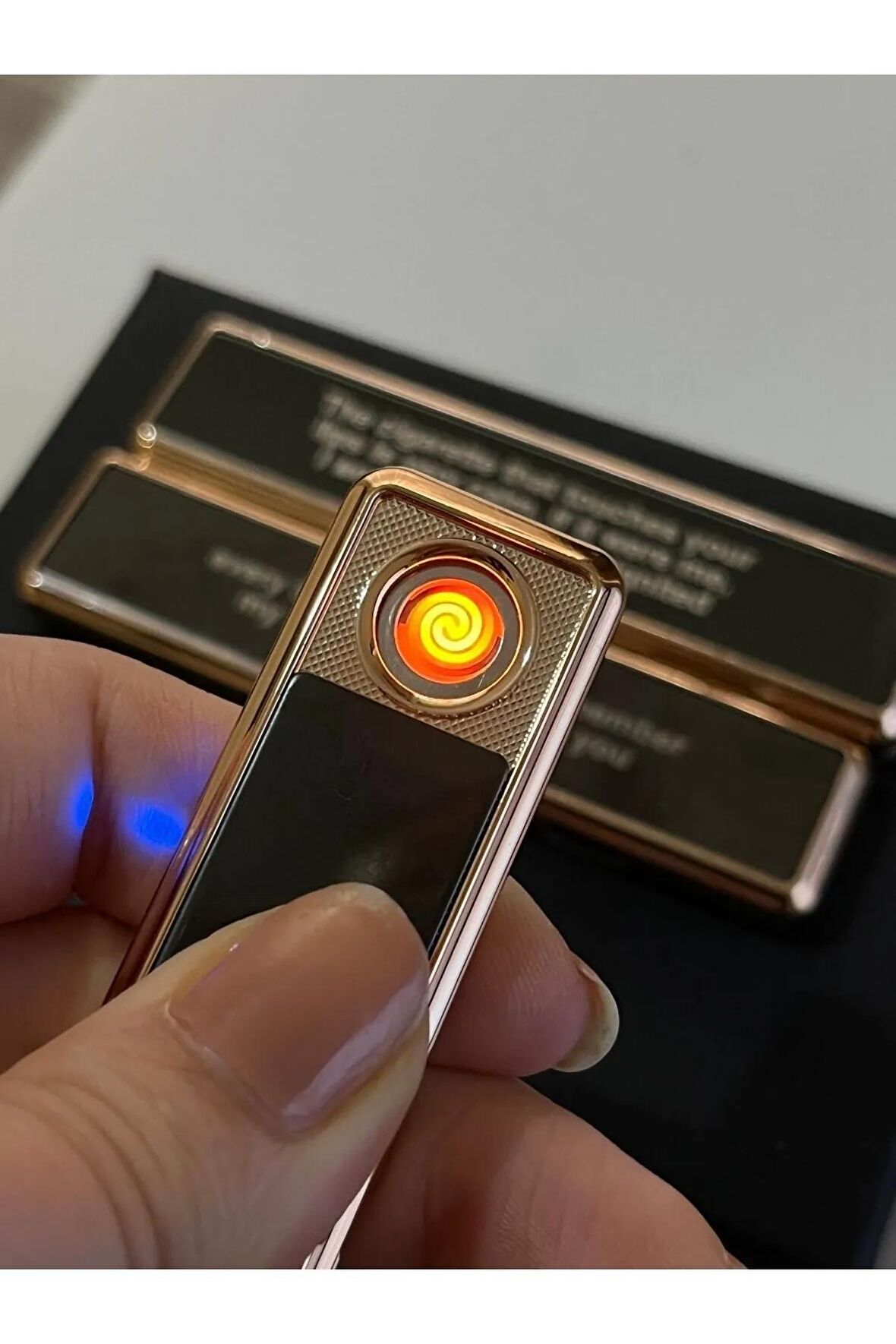 Usb Şarjlı Romantik Söz Yazılı Elektronik Çakmak, Yazı Standartdır