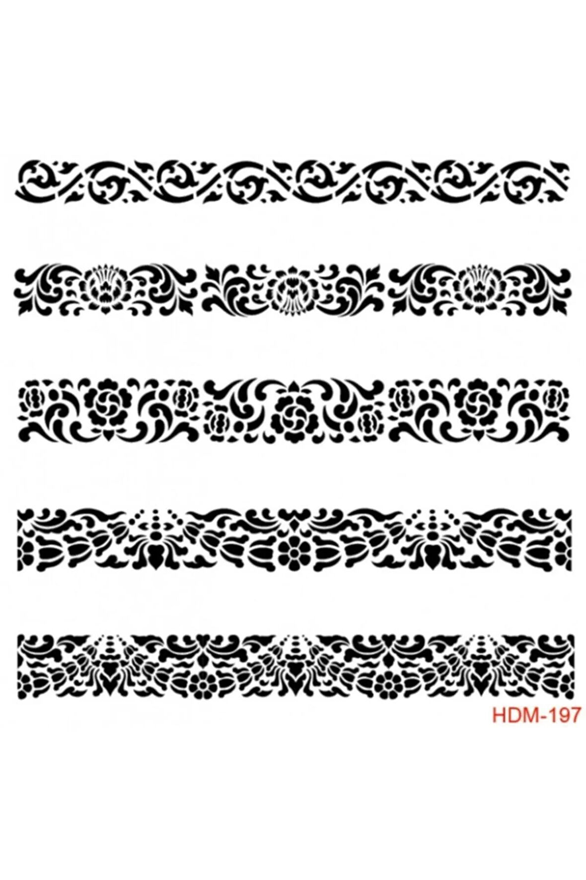 Stencil (şablon) 25x25 Cm