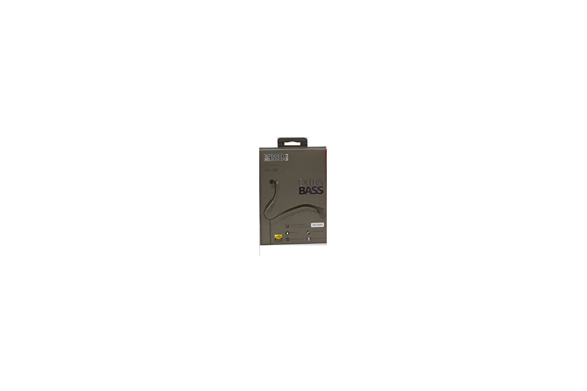 Kulaklık Mikrofonlu Escomgold Esc-760 Siyah