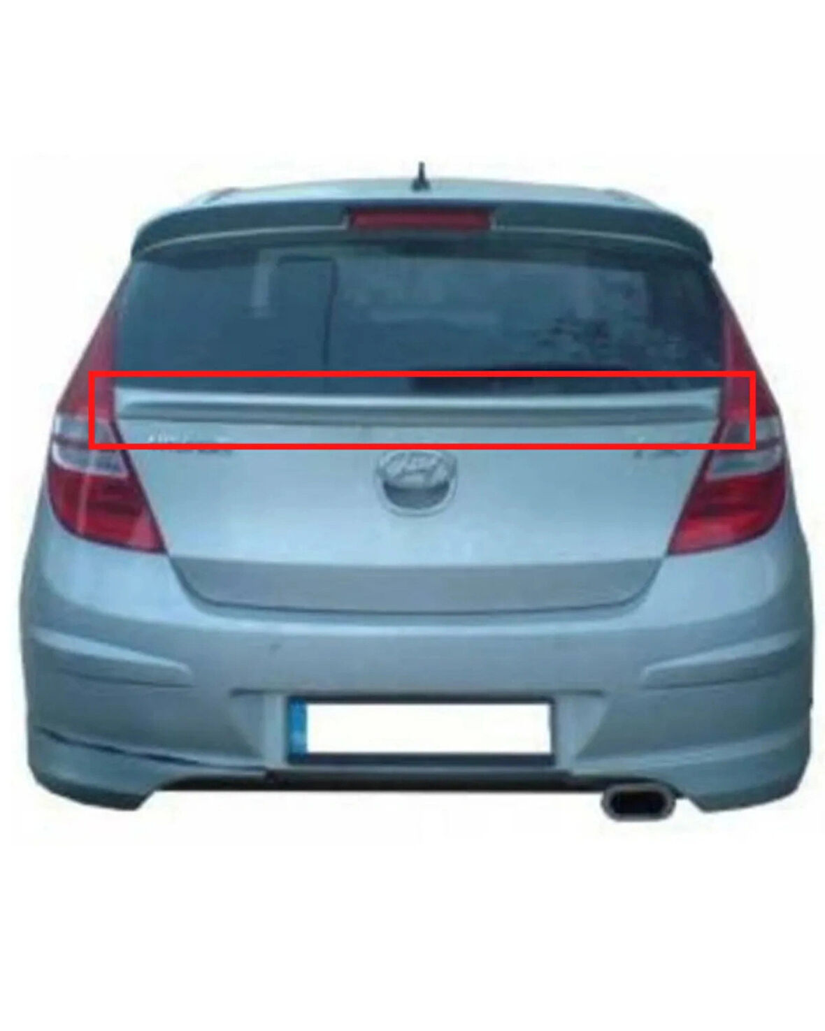  HYUNDAİ İ30 2009-2012 CAM ALTI SPOİLER (( BOYASIZ ))