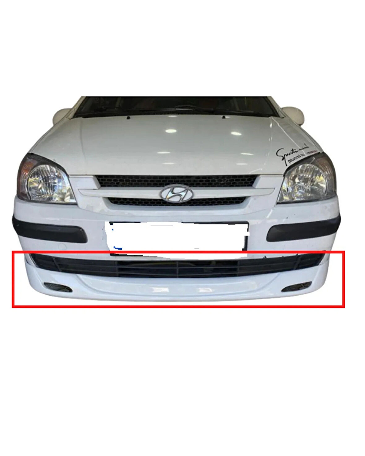 HYUNDAİ GETZ ÖN TAMPON EKİ (( BOYASIZ ))