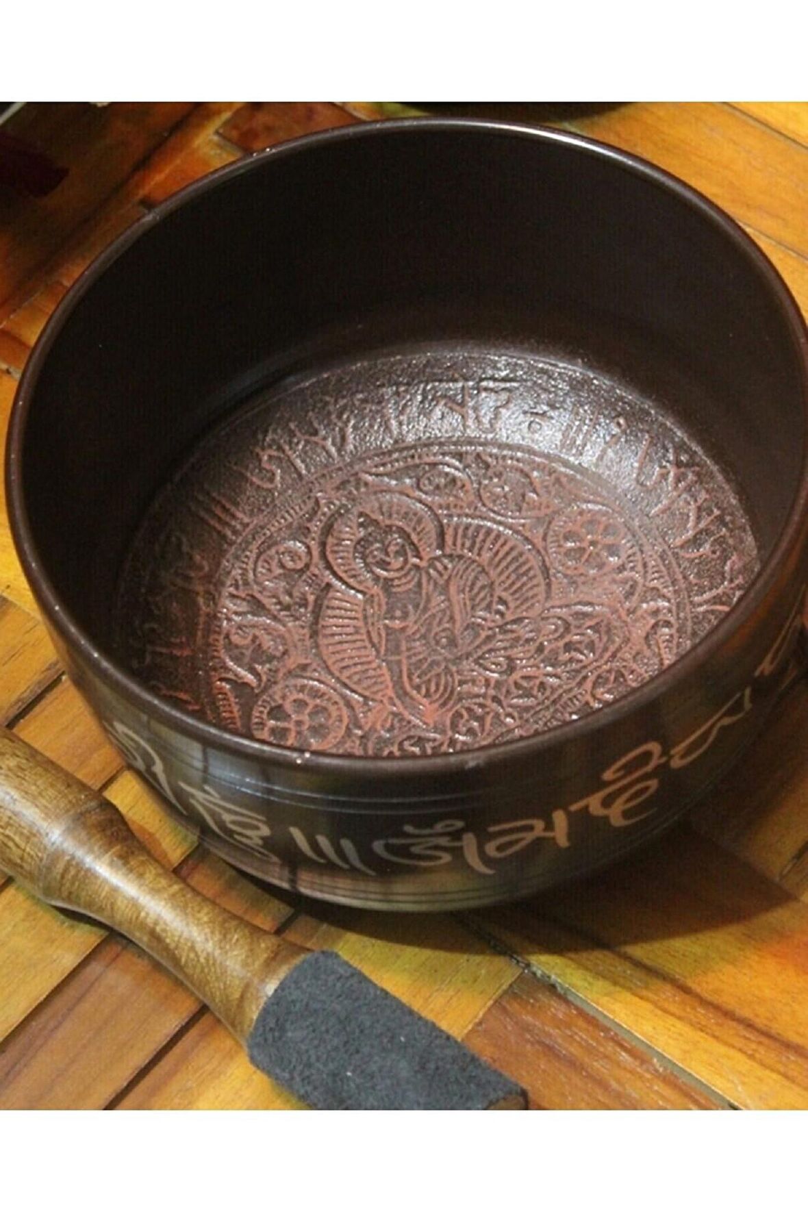 Meditasyon Çanı Yoga Çanı Tibet Çanağı Singing Bowl 19 Cm