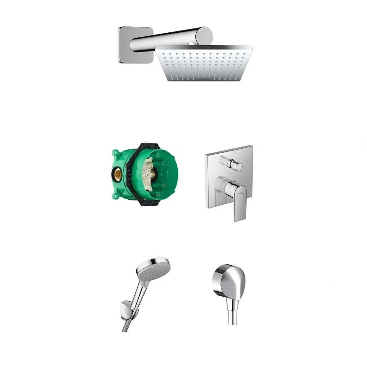 Hansgrohe Vernis Shape Ankastre Banyo Seti