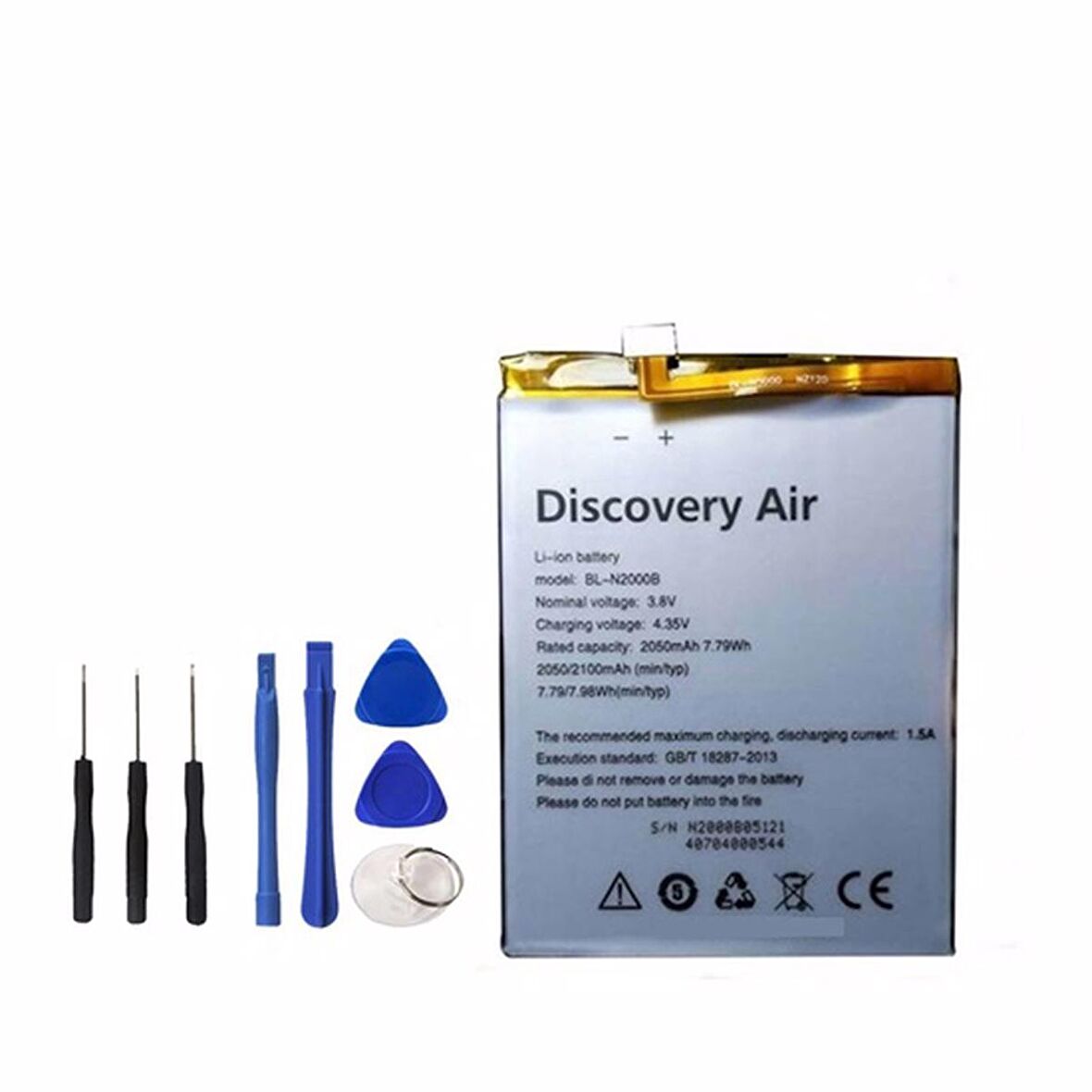 GENERAL MOBİLE DİSCOVERY AİR ORJİNAL PİL BATARYA 2050 MAH YENİ TARİHLİ 