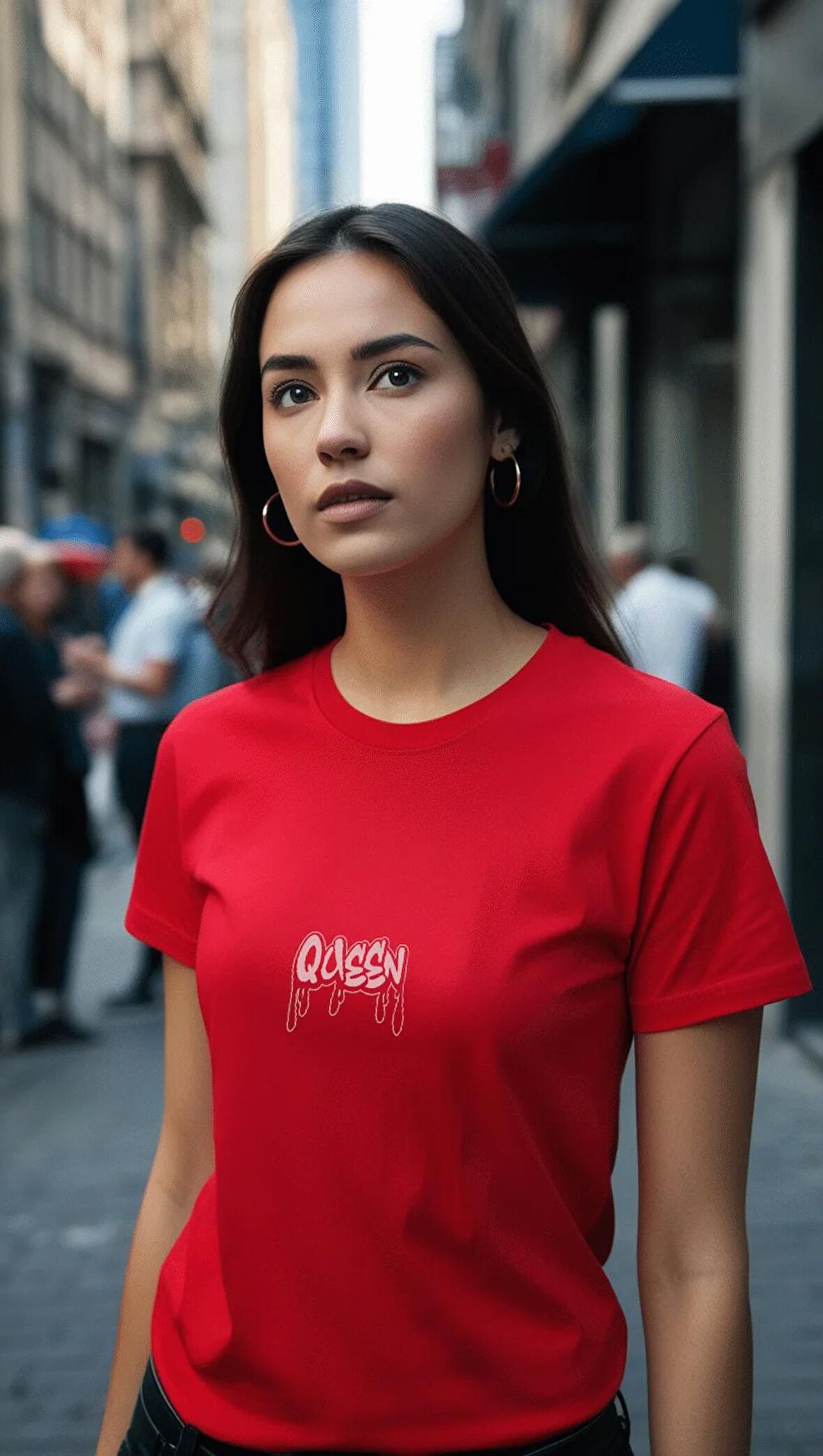 Kadın Baskılı T-Shirt