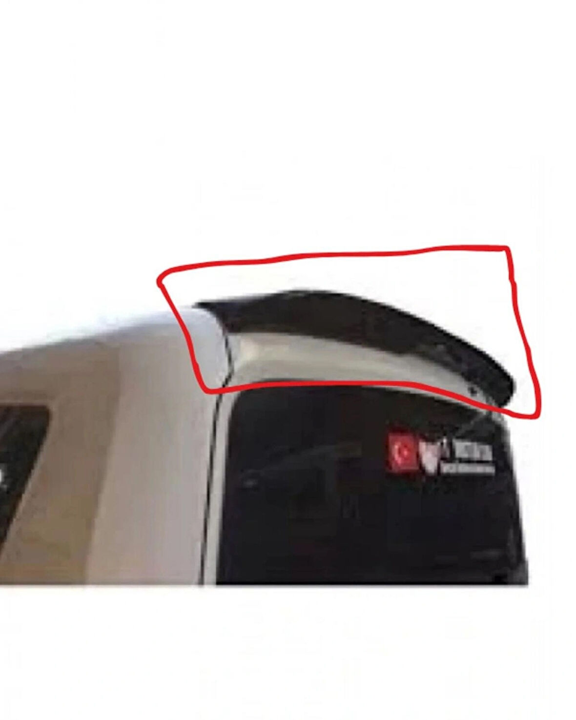  FİAT DOBLO 3-4 2011-2020 PS MODEL SPOİLER (( BEYAZ BOYALI ))