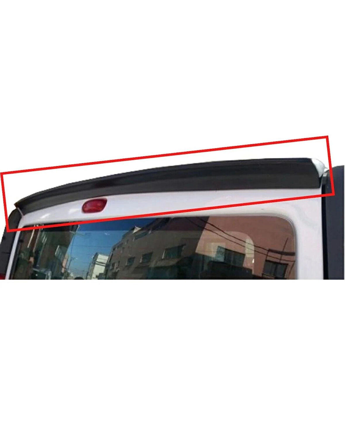 RENAULT TRAFIC 2018 ÜSTÜ ANATOMİK SPOİLER (( BOYASIZ ))