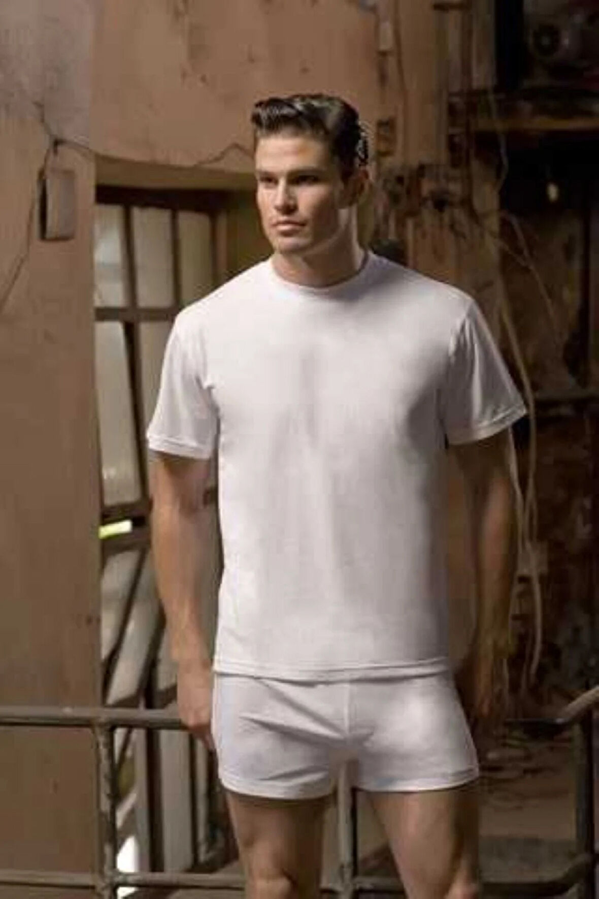 Erkek Fanila 2'li Ekonomik Paket