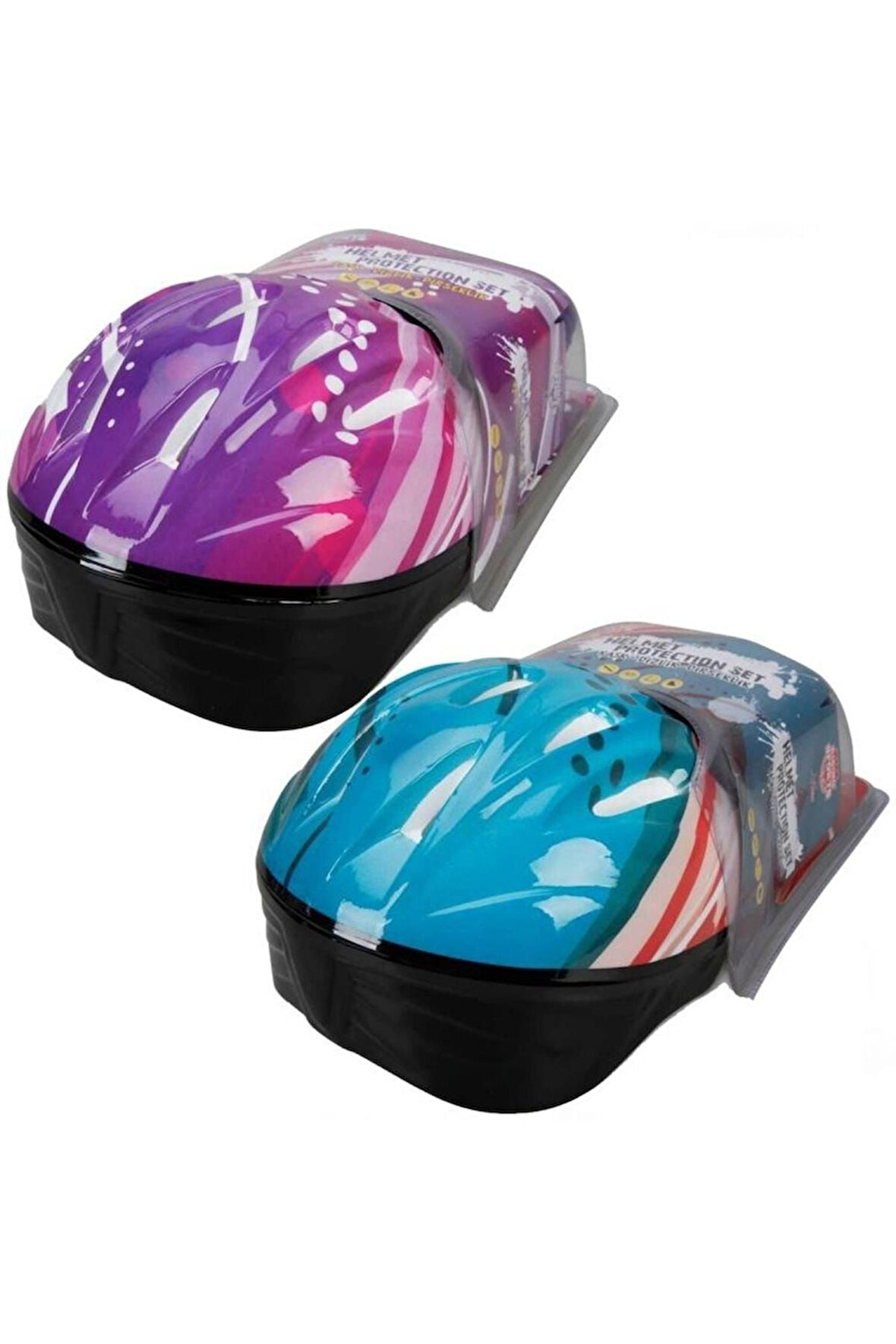 Kask Dizlik Dirseklik Koruyucu Set