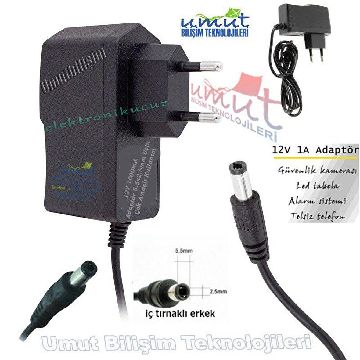 EU-04-TP-LİNK 9970 ,891,8960 v.s. TTNET,D-SMART,MİLLENİCOM VDSL/ADSL MODEM ADAPTÖRÜ 12V 1A ADAPTER