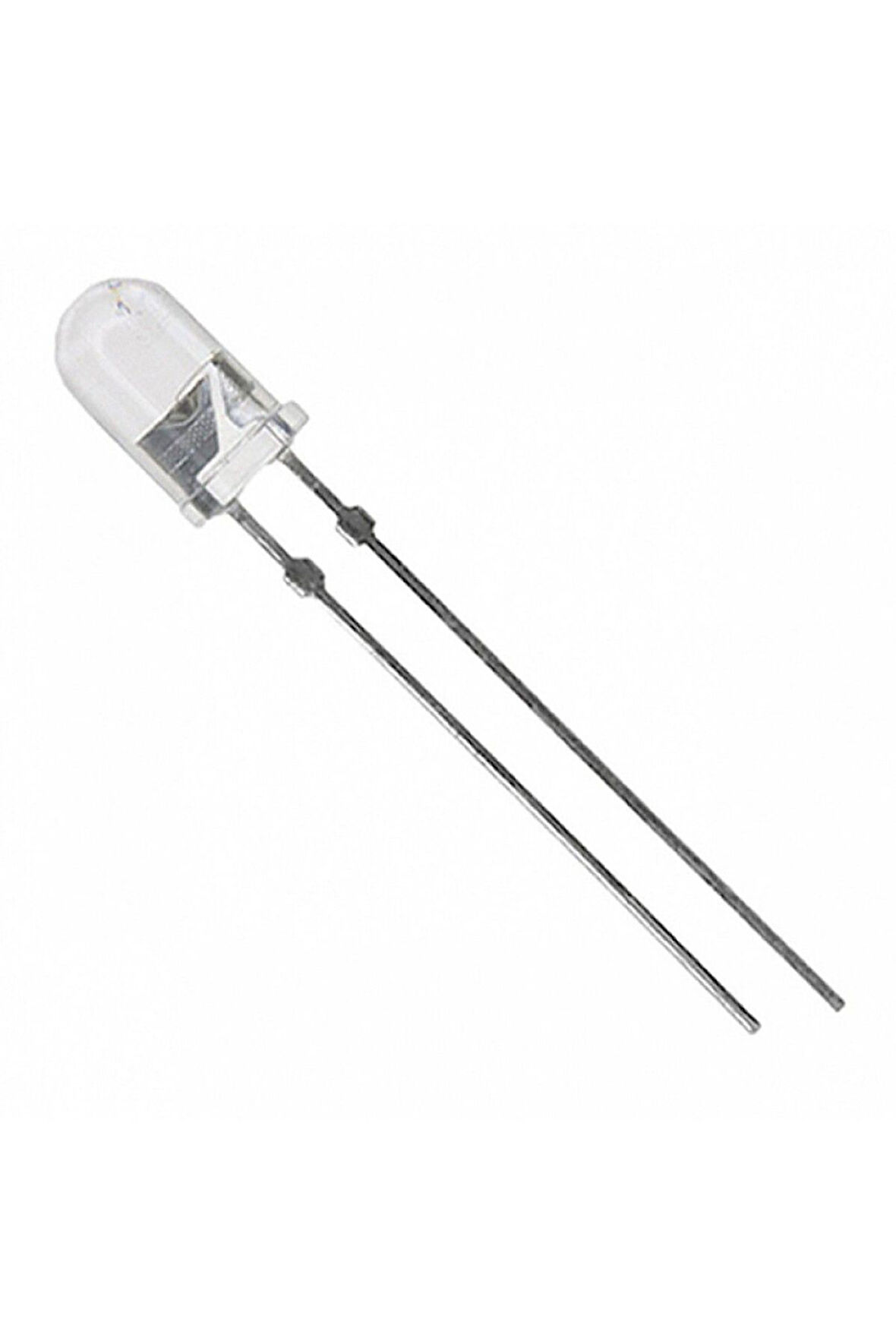 5mm Led Şeffaf Mavi 10 Adet
