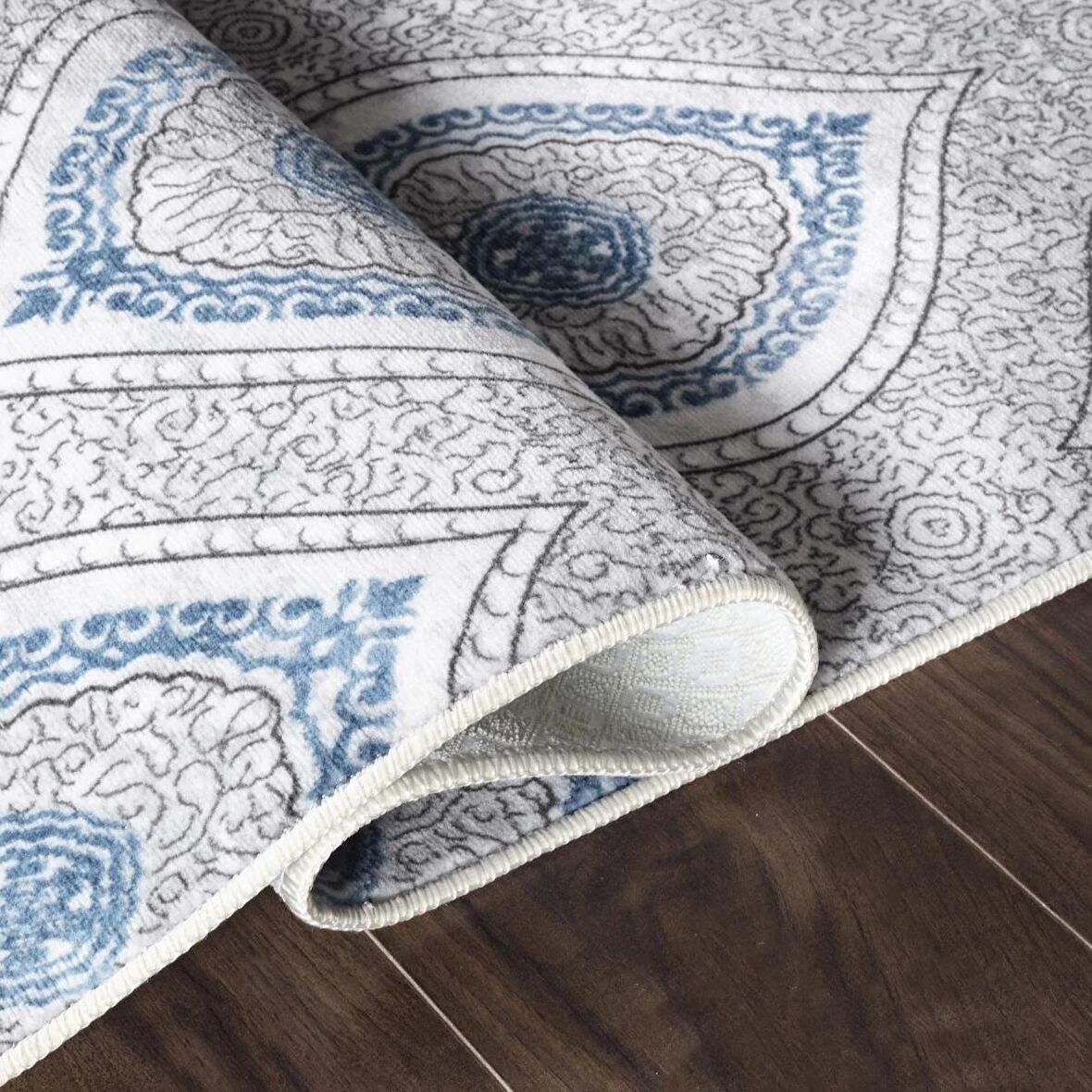 Hilton Halı ,Modern Yıkanabilir Kaymaz Taban Halı ,Salon Halısı ,Mutfak Halısı Yolluk