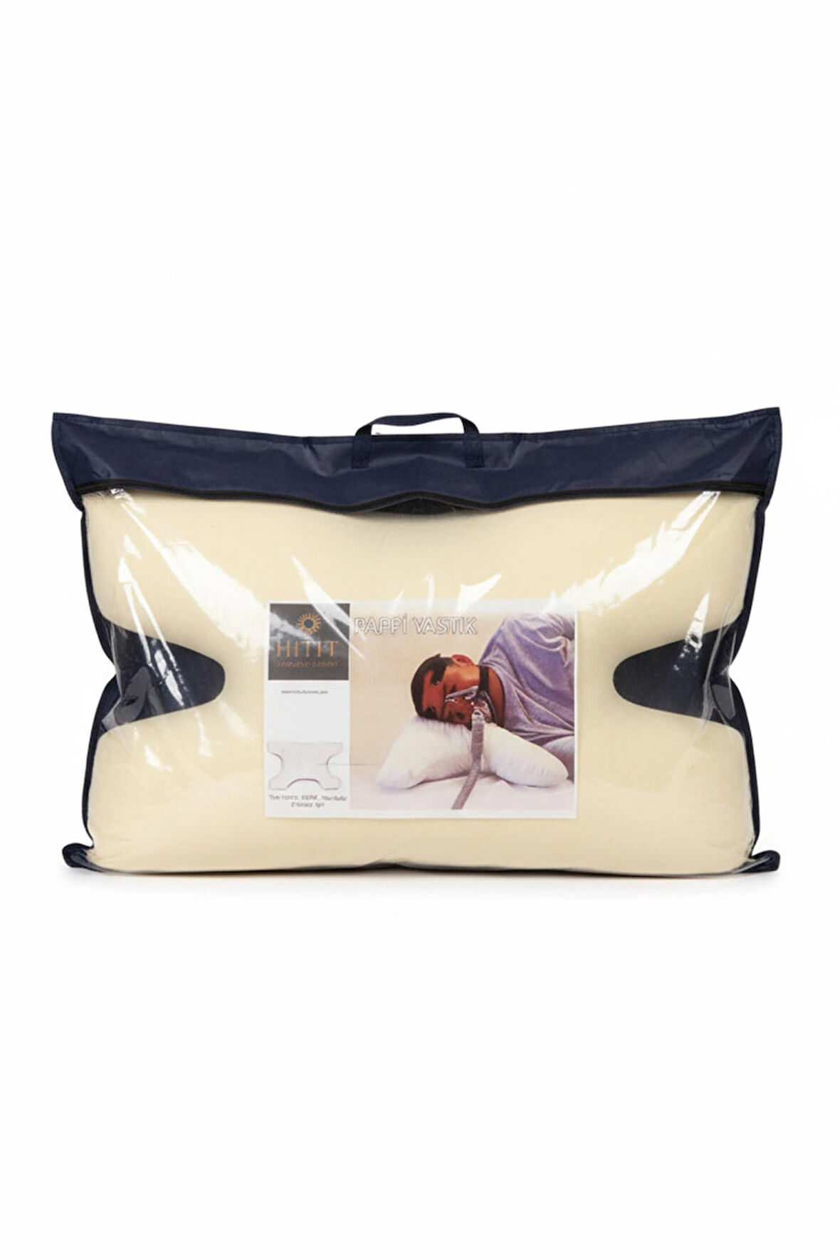 PAPPİ CPAP & BPAP Kullanıcılarına Özel Ergonomik Visko Özellikli Uyku Yastığı