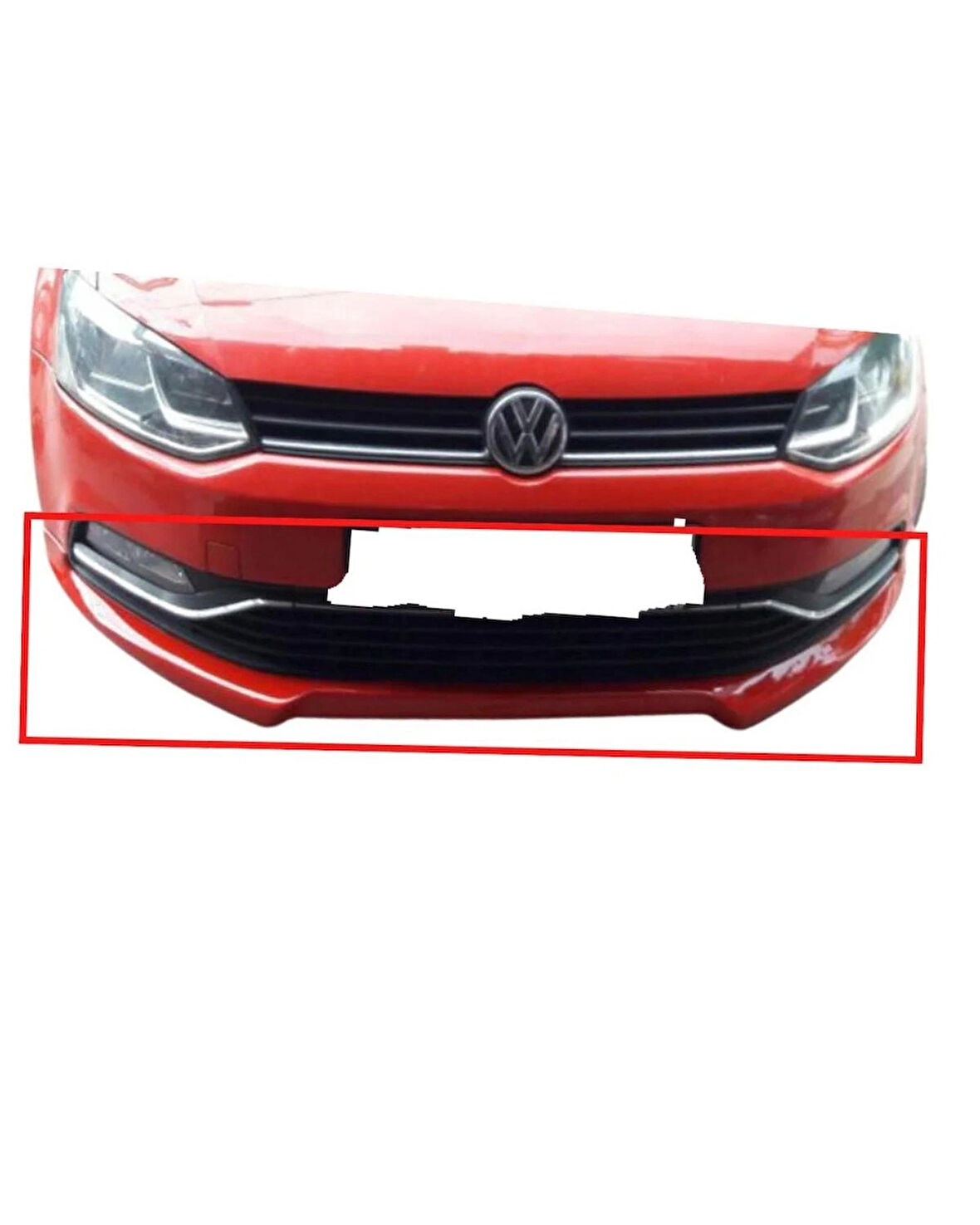  POLO MK5.5 2015-2018 MAKYAJLI KASA ÖN EK (( BOYASIZ ))