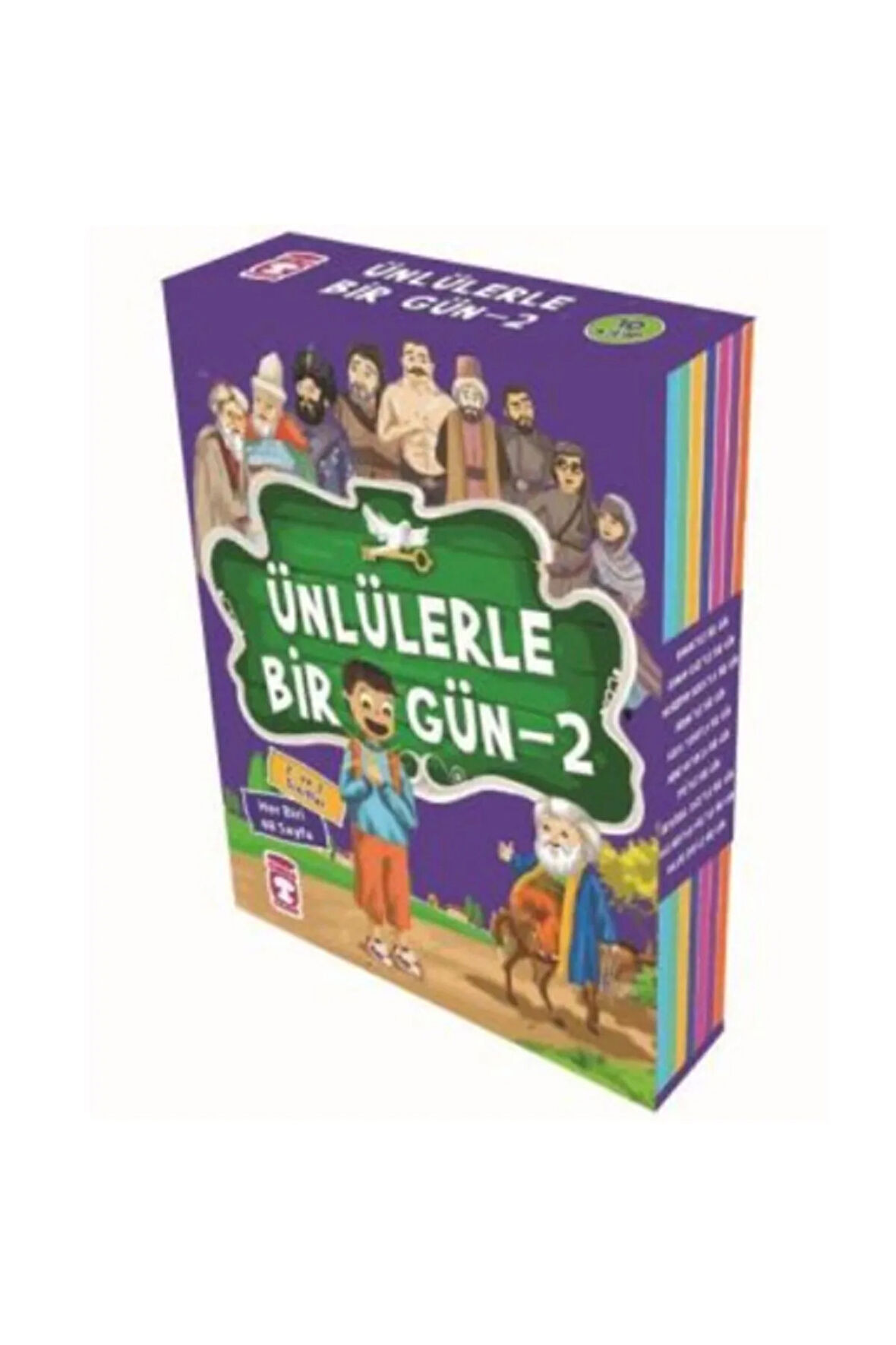 Ünlülerle Bir Gün 2 (10 Kitap) - Mustafa Orakçı