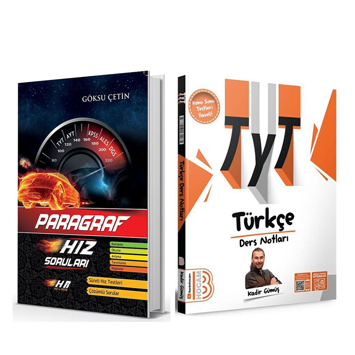 Benim Hocam TYT Türkçe Video Ders Notları ve Hız Renk Paragraf Soru Bankası 2 Kitap Set