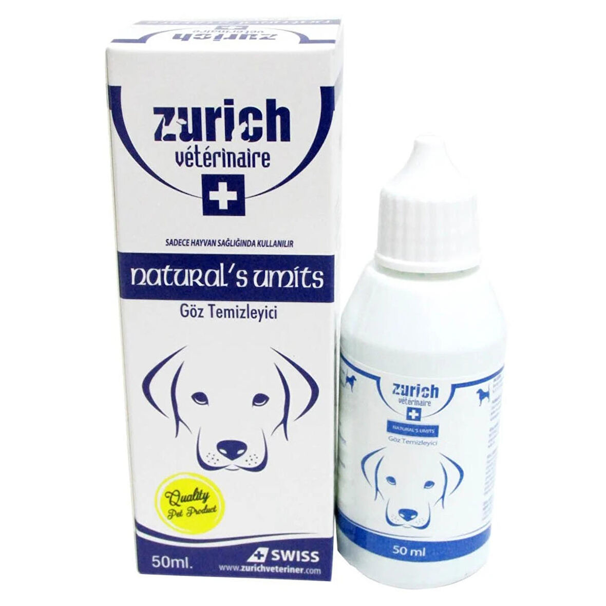 Zurich Köpek Göz Temizleme Losyonu 50 ml